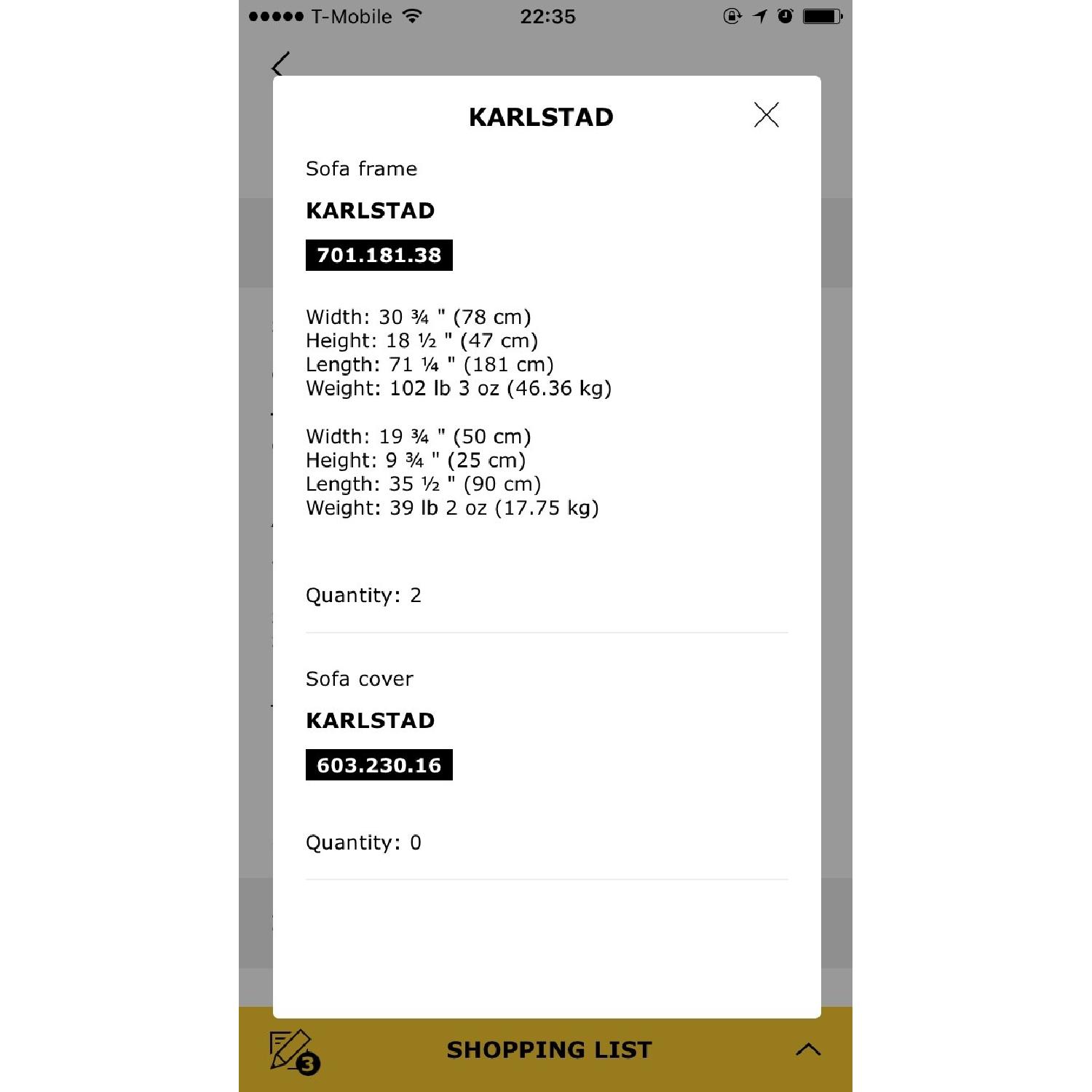 Ikea Karlstad Couch - image-5