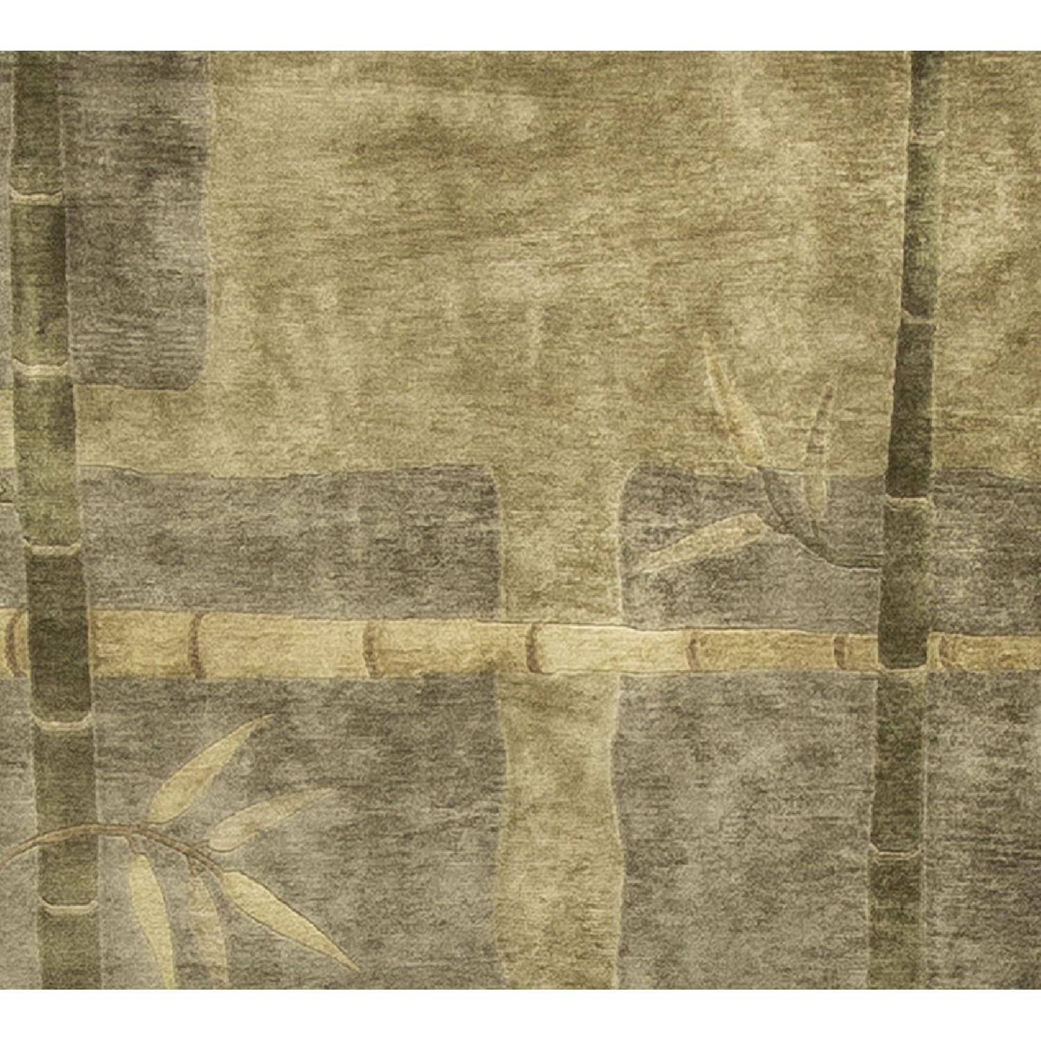 Modern Contemporary Hand Knotted Wool Rug - image-1