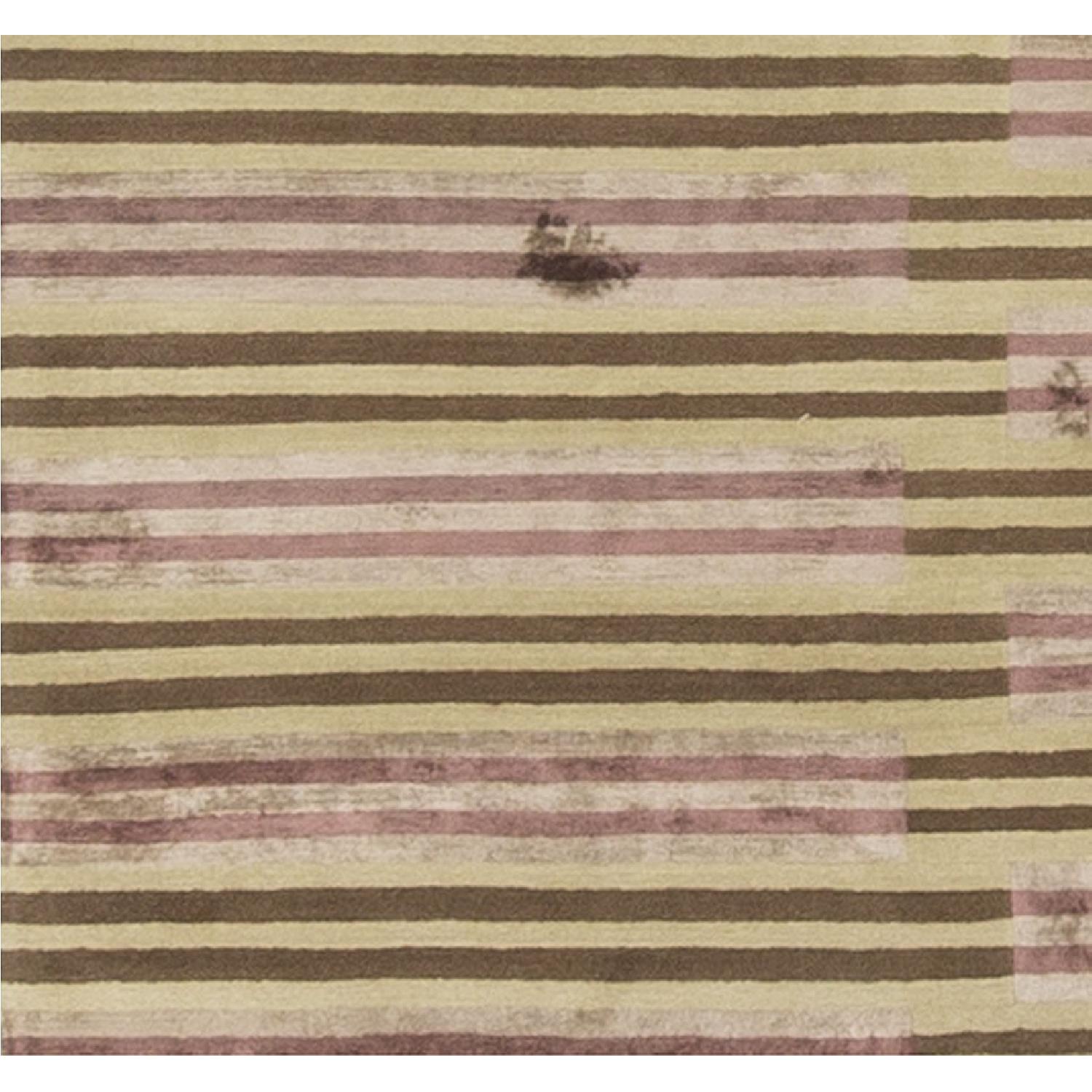 Modern Contemporary Hand Knotted Wool Rug - image-2