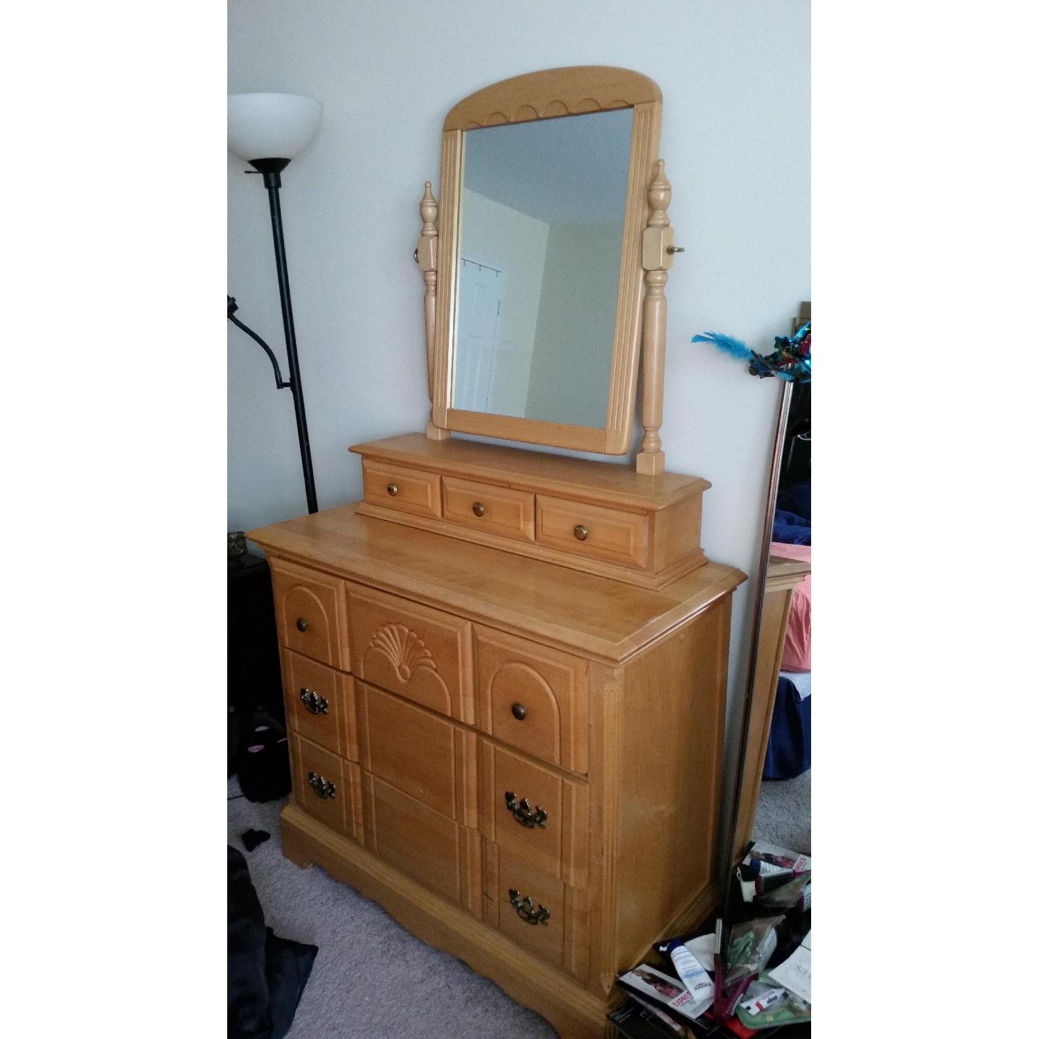 Dresser w/ Vanity Mirror - image-2