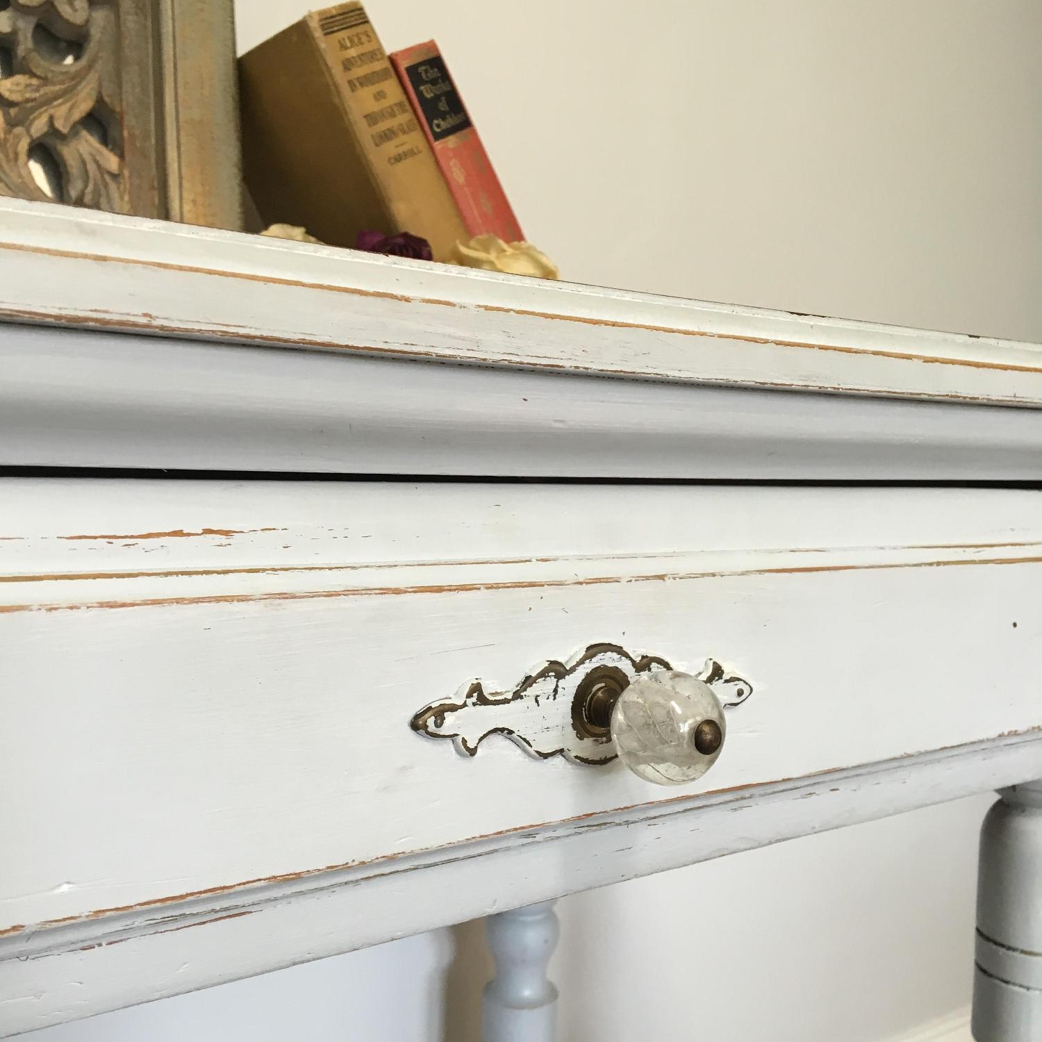 Shabby Chic Light Blue Desk - image-6