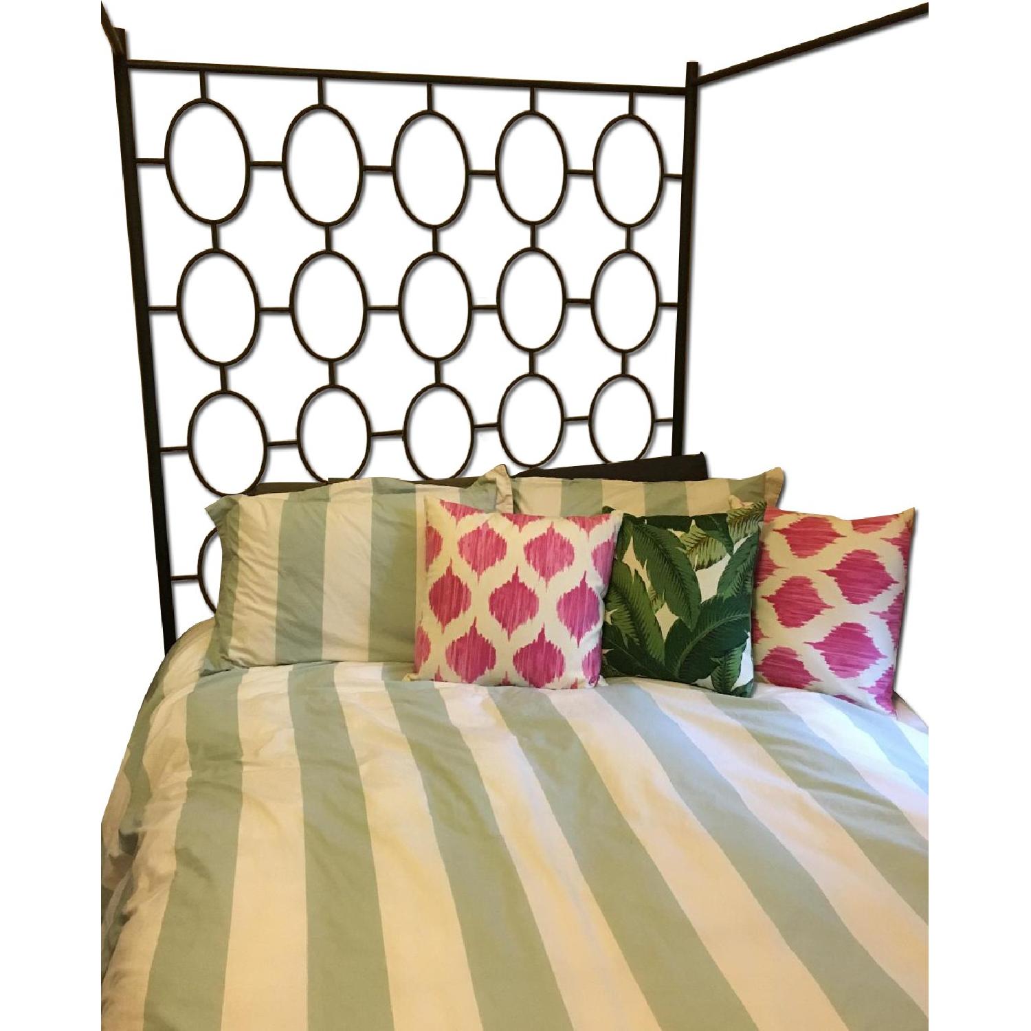 West Elm Ellipse Canopy Bed - image-0