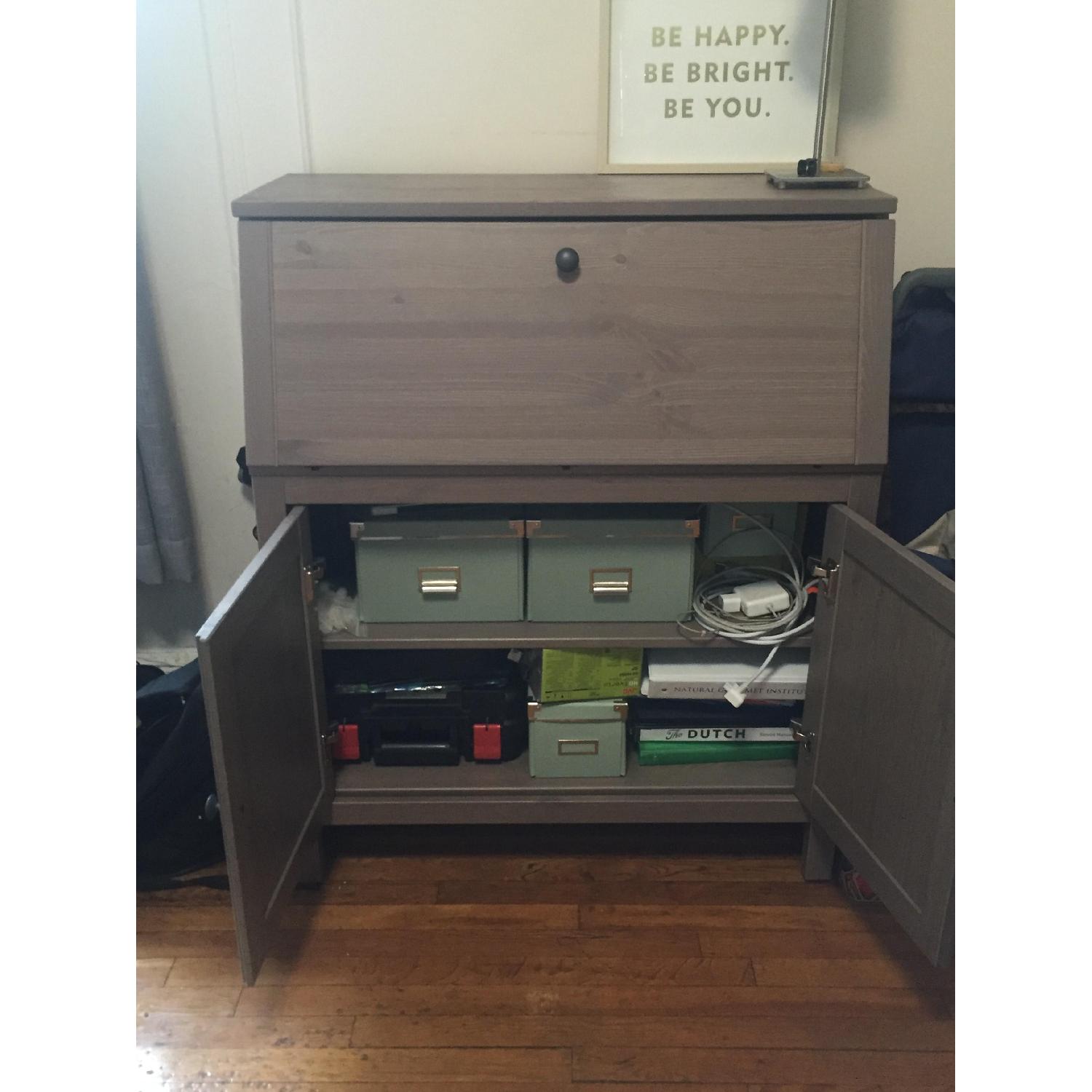 Ikea Secretary Desk - image-2
