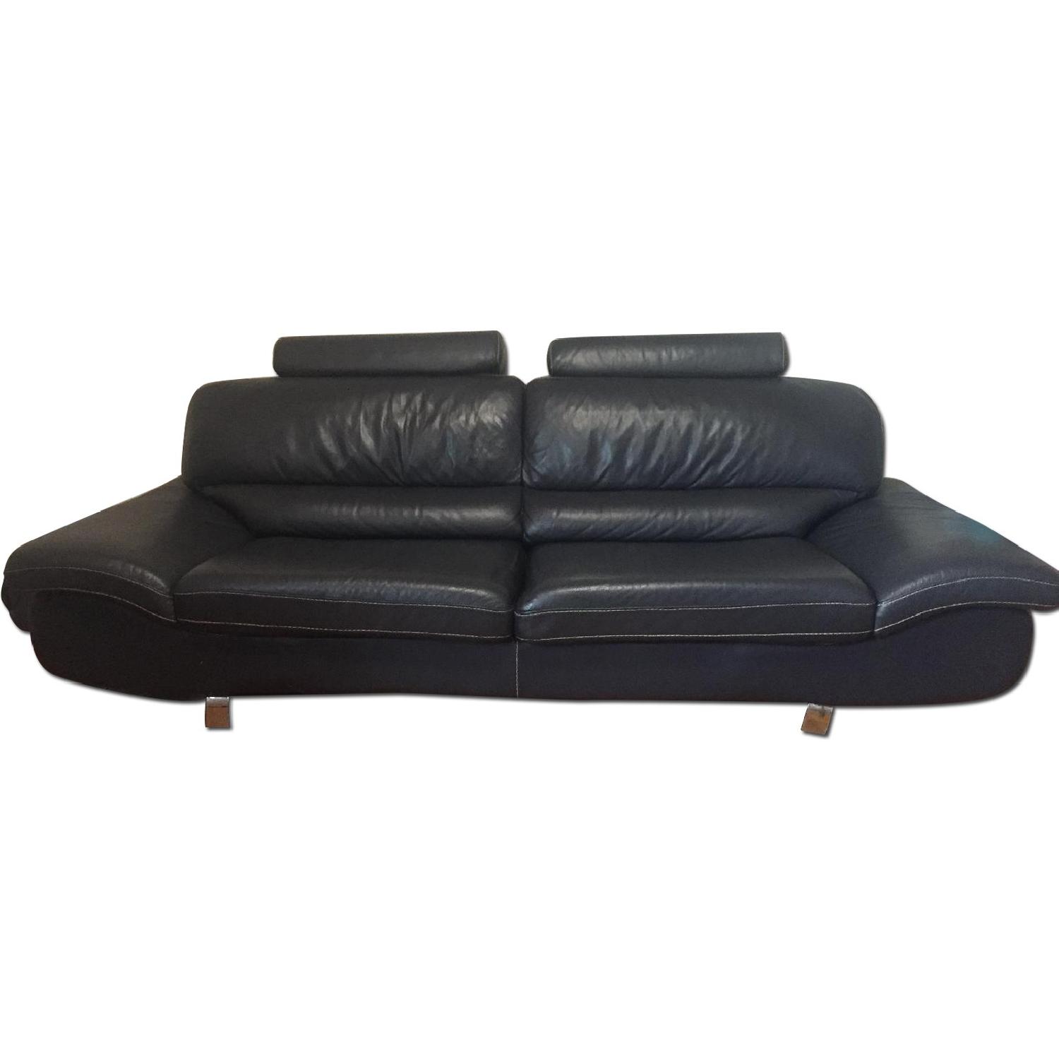 Leather Couch - image-0