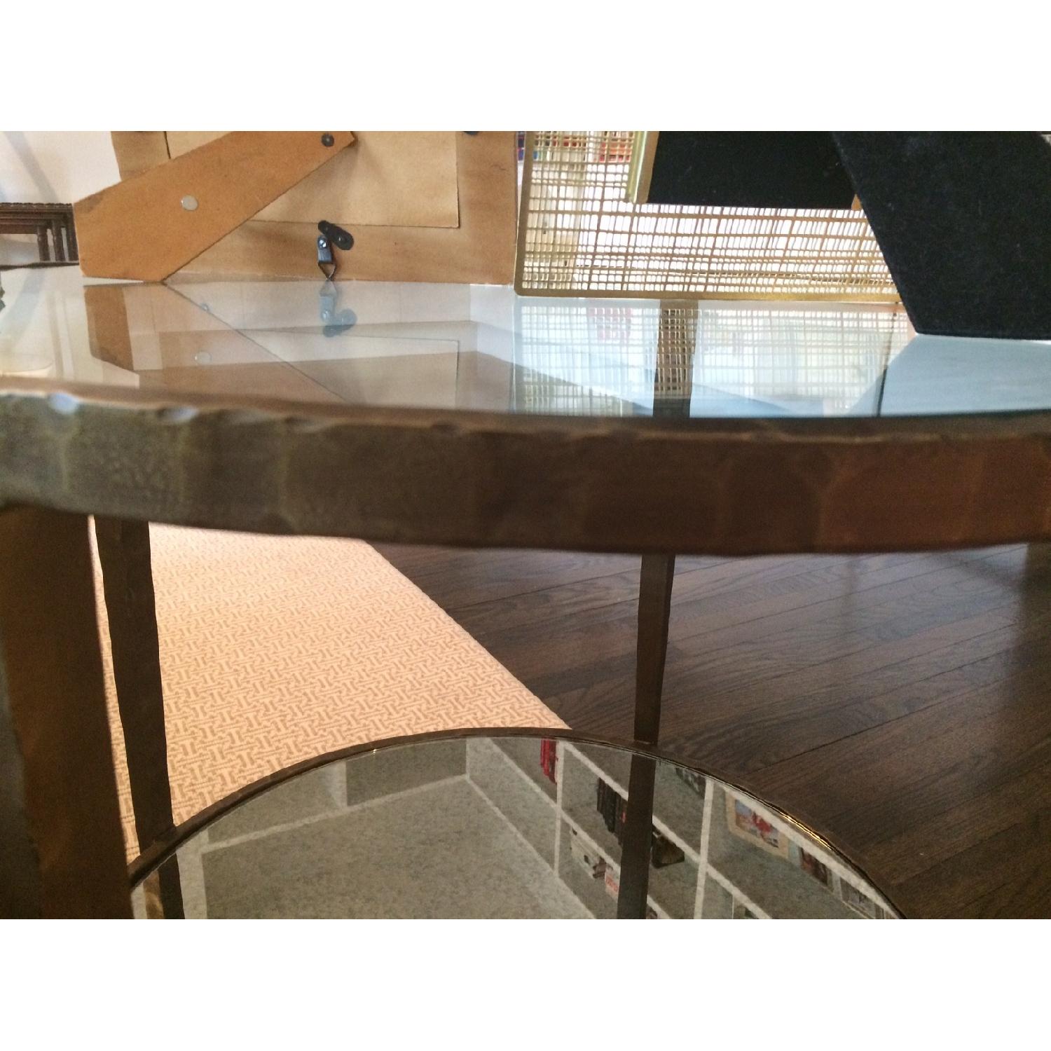 Crate & Barrel Clairemont Round Side Table - image-3