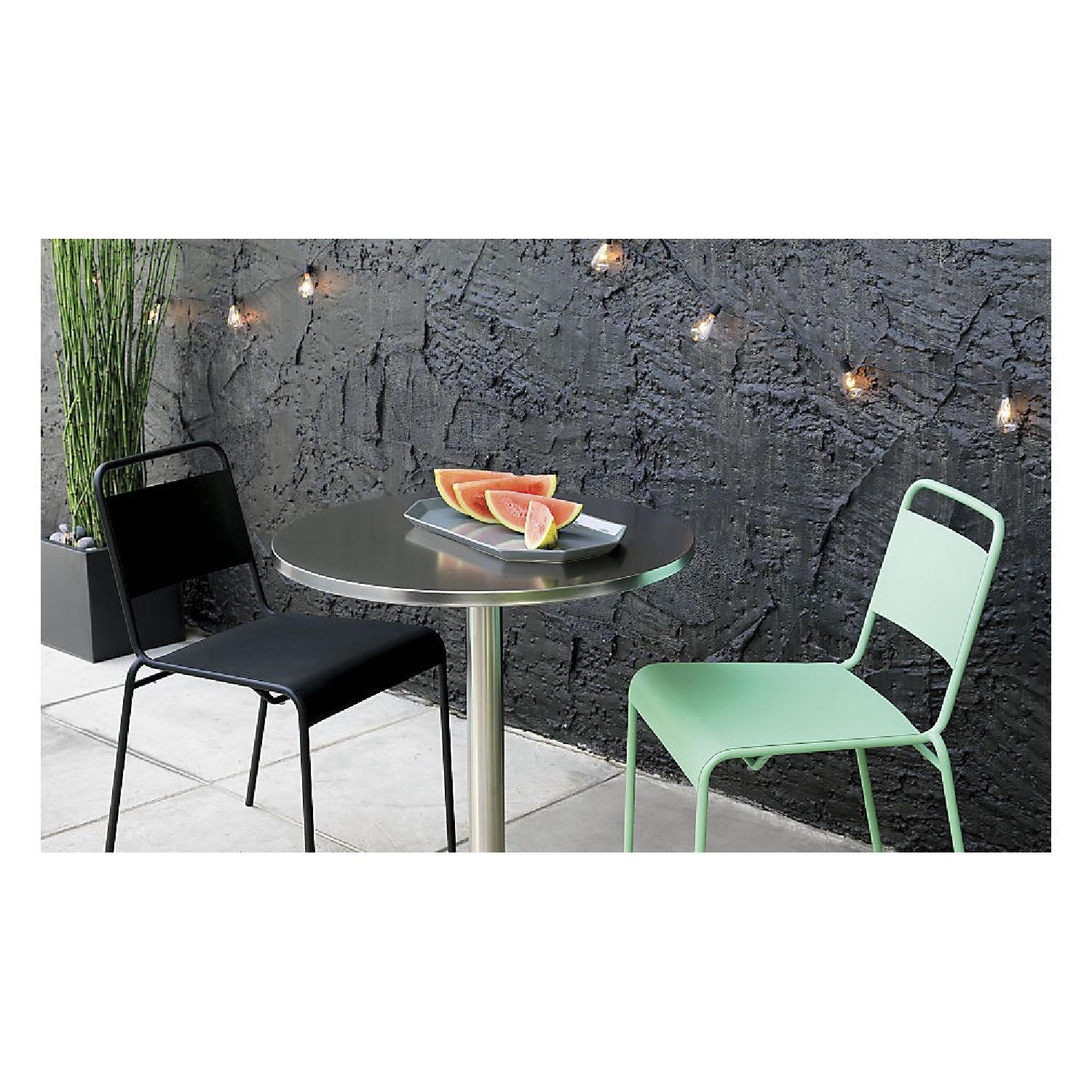 cb2 watermark bistro table