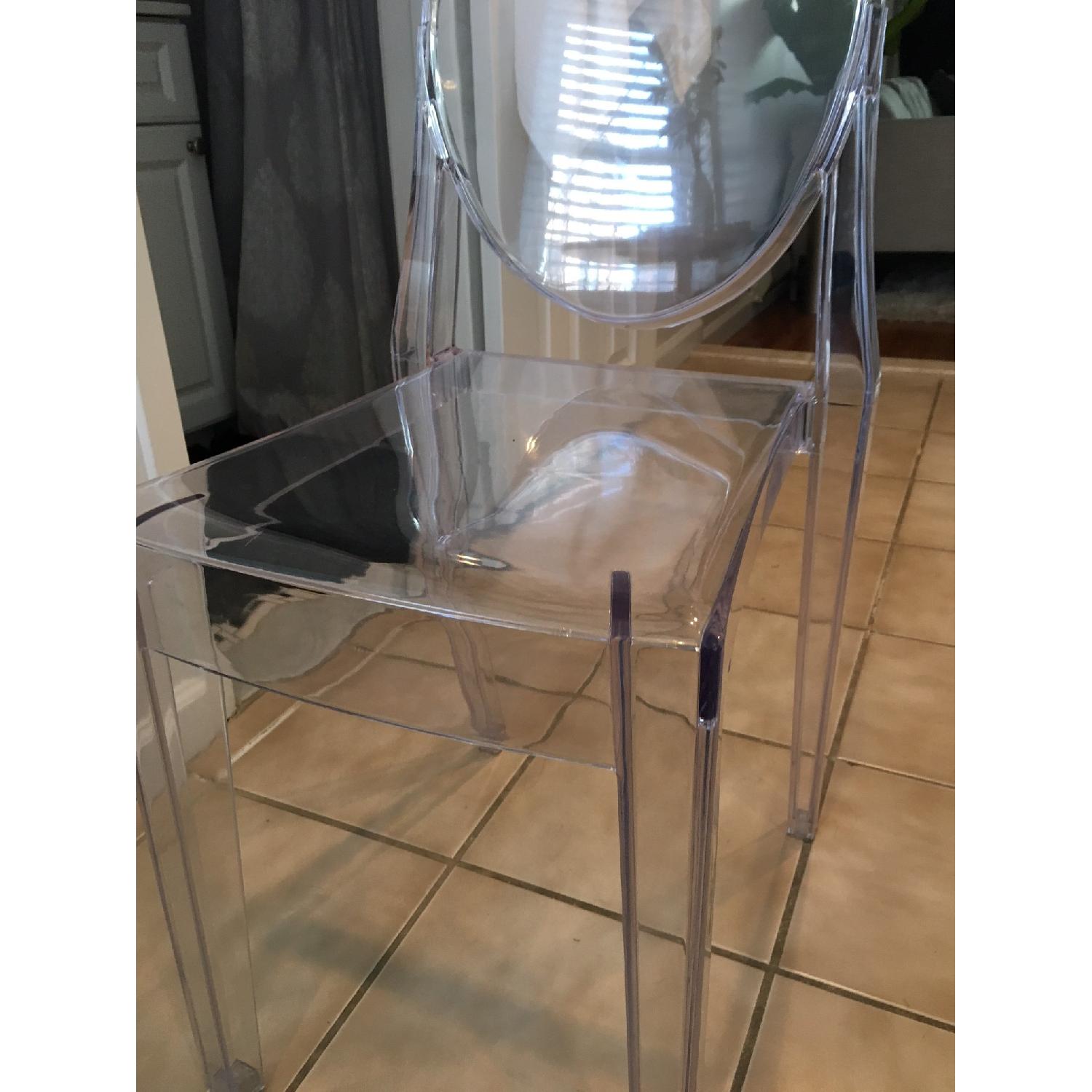 Modway Casper Dining Side Chairs in Clear - image-6