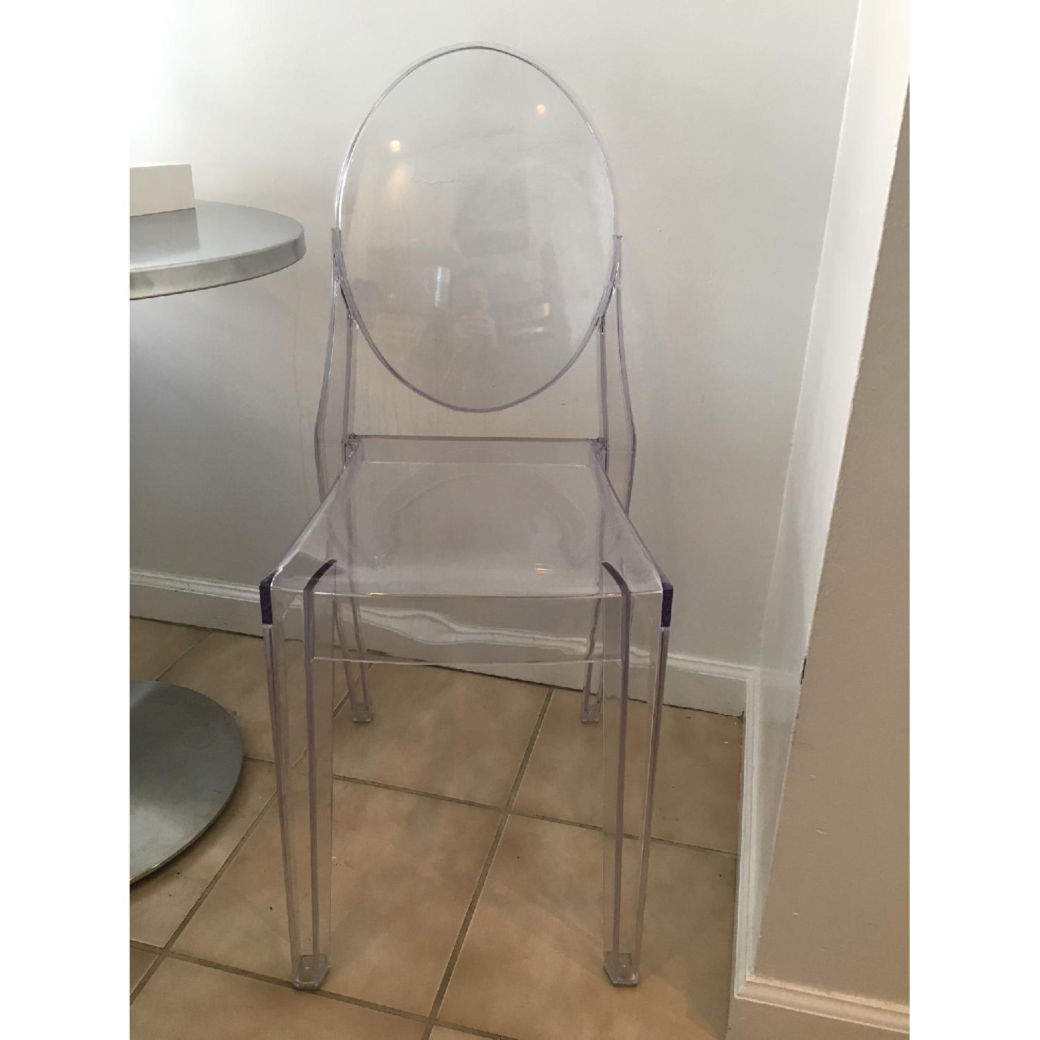 Modway Casper Dining Side Chairs in Clear - image-7