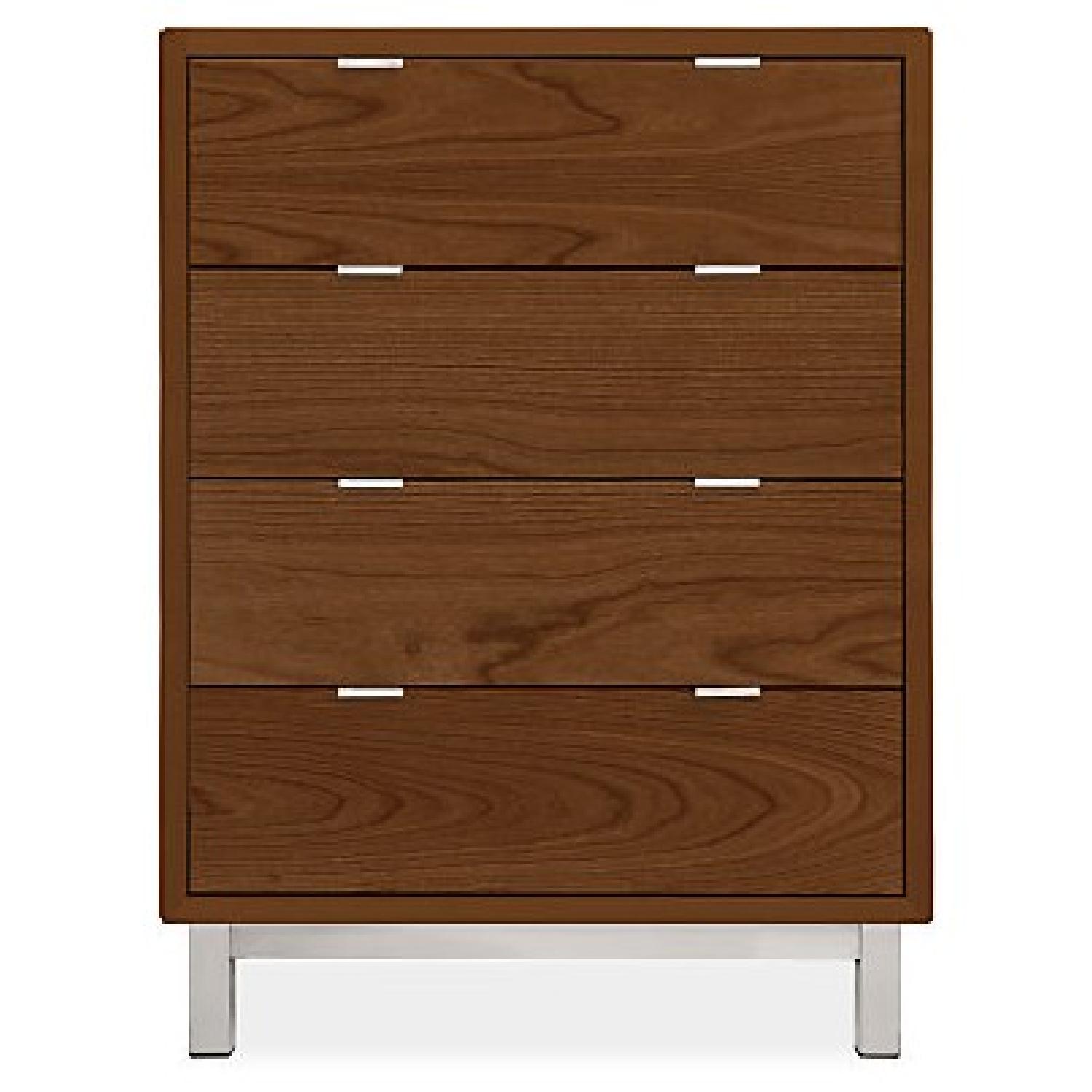 Room & Board 4 Drawer Copenhagen Dresser in Walnut - image-4