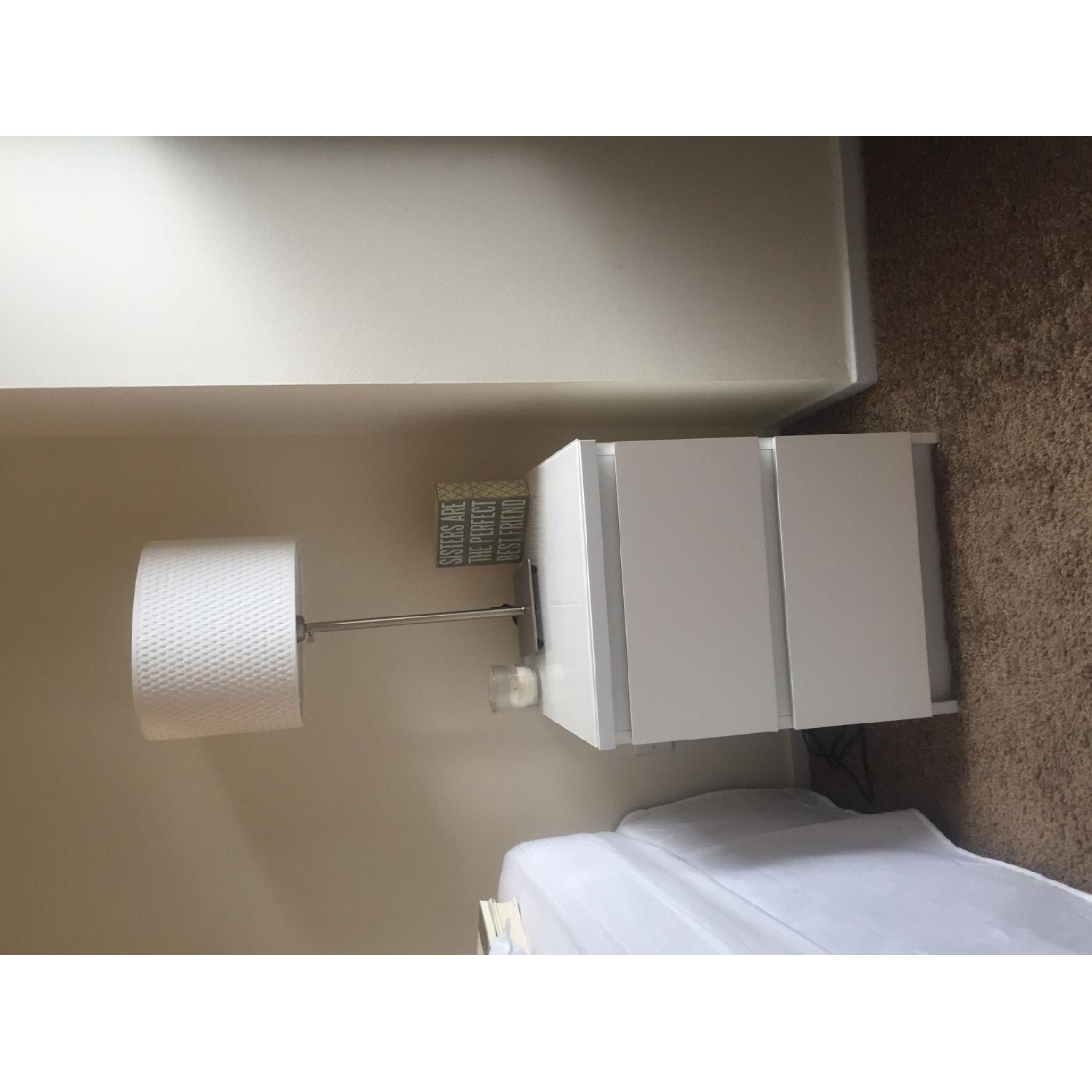 Ikea White 2-Drawer Chests - Pair - image-5