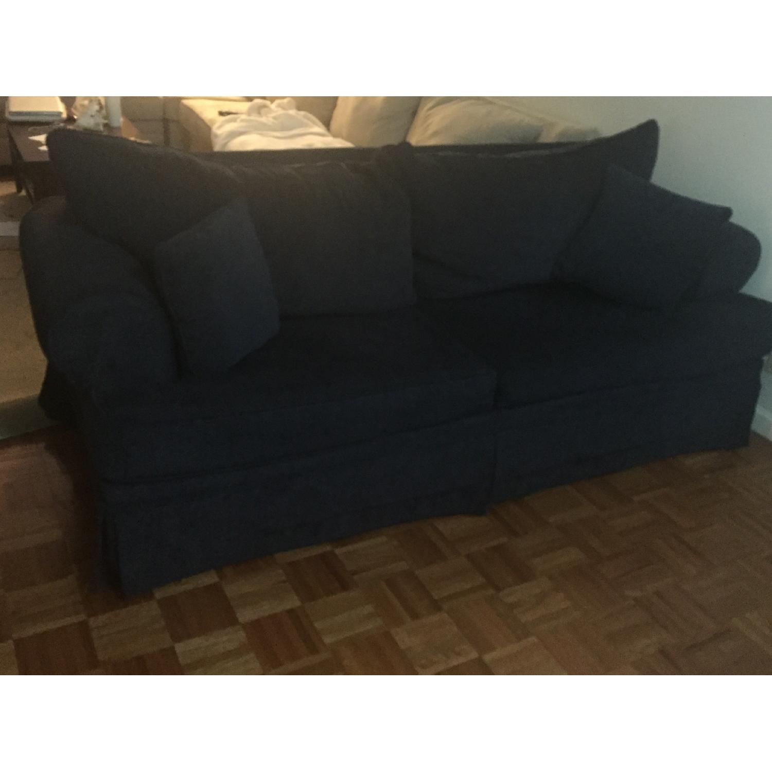 Bob's Blue Sleeper Couch - image-2