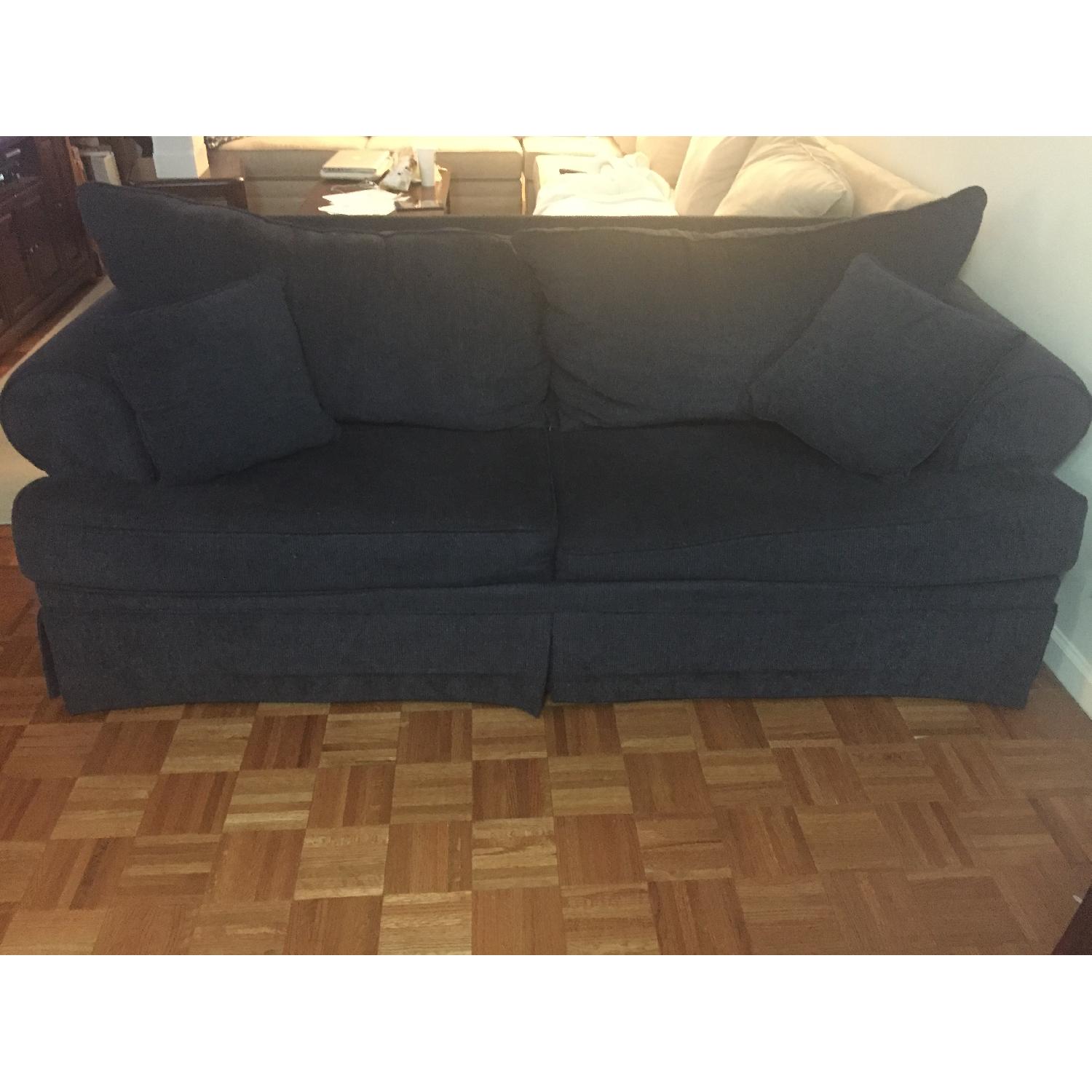 Bob's Blue Sleeper Couch - image-3