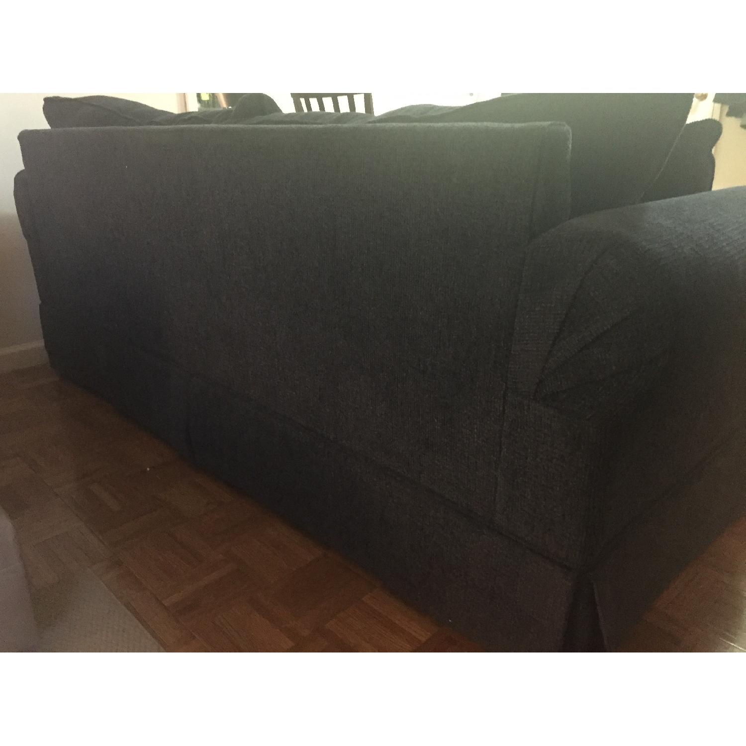 Bob's Blue Sleeper Couch - image-6