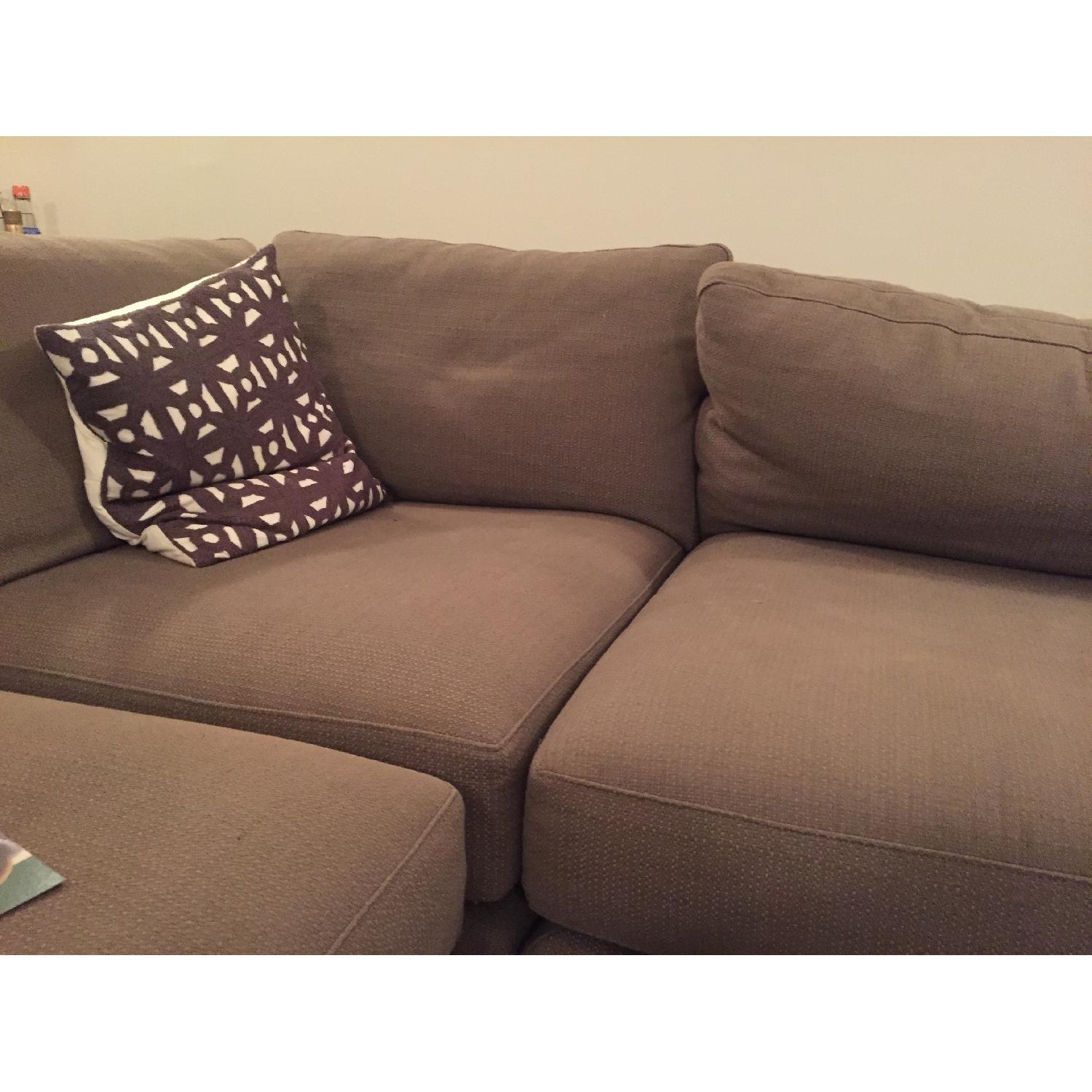 Crate & Barrel 3-Piece Sectional - image-4