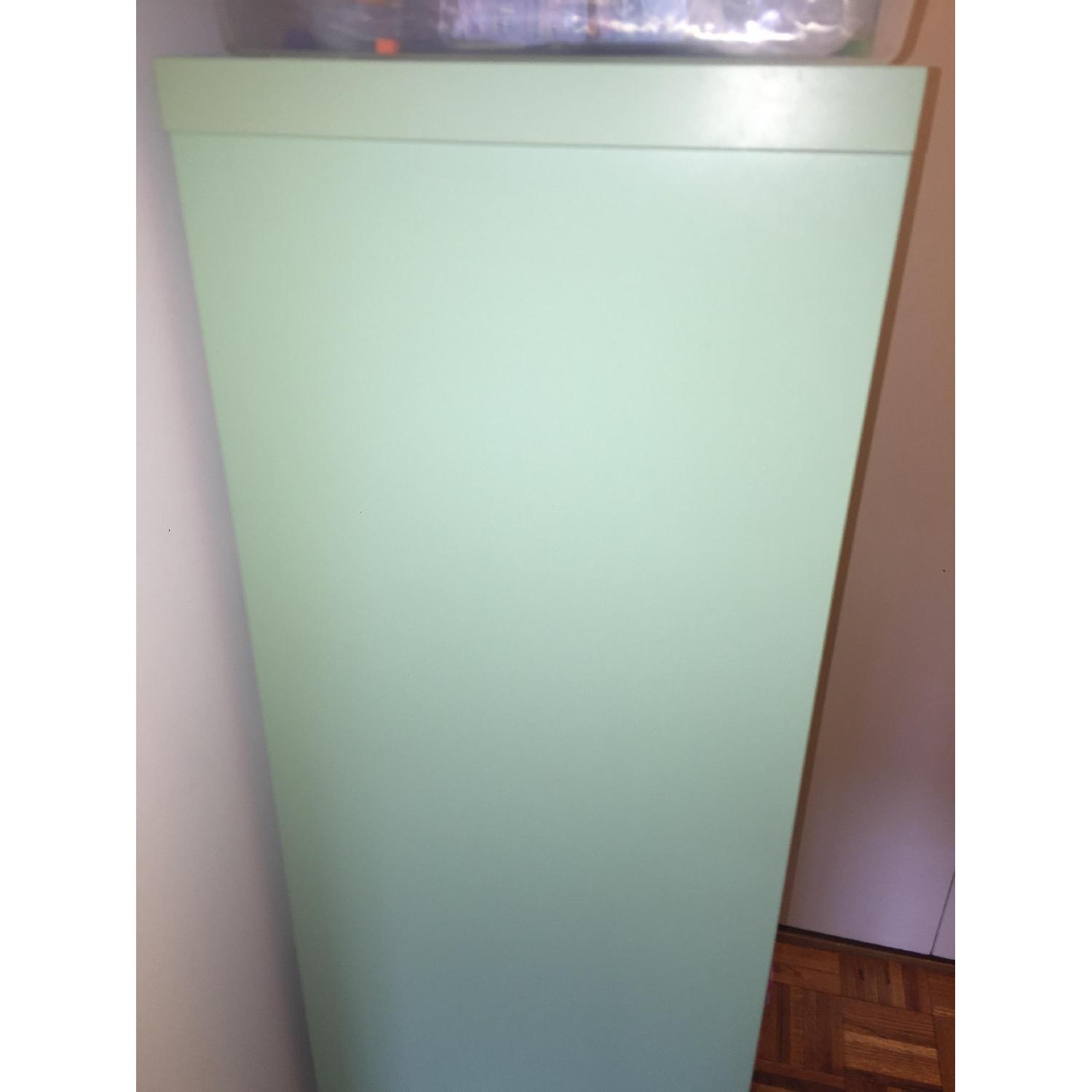 Ikea Box Shelving Unit in Mint Color - image-1
