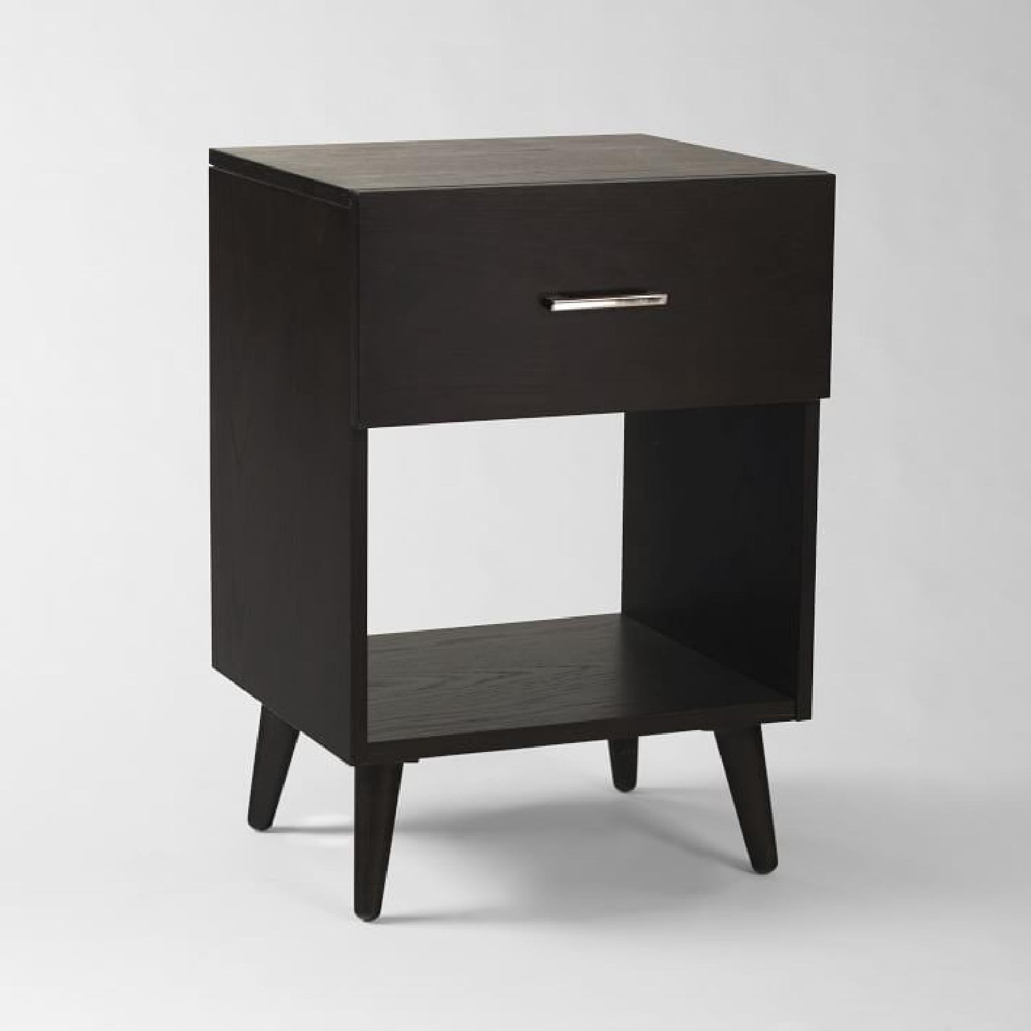 West Elm Adams Nightstand - Chocolate - image-1