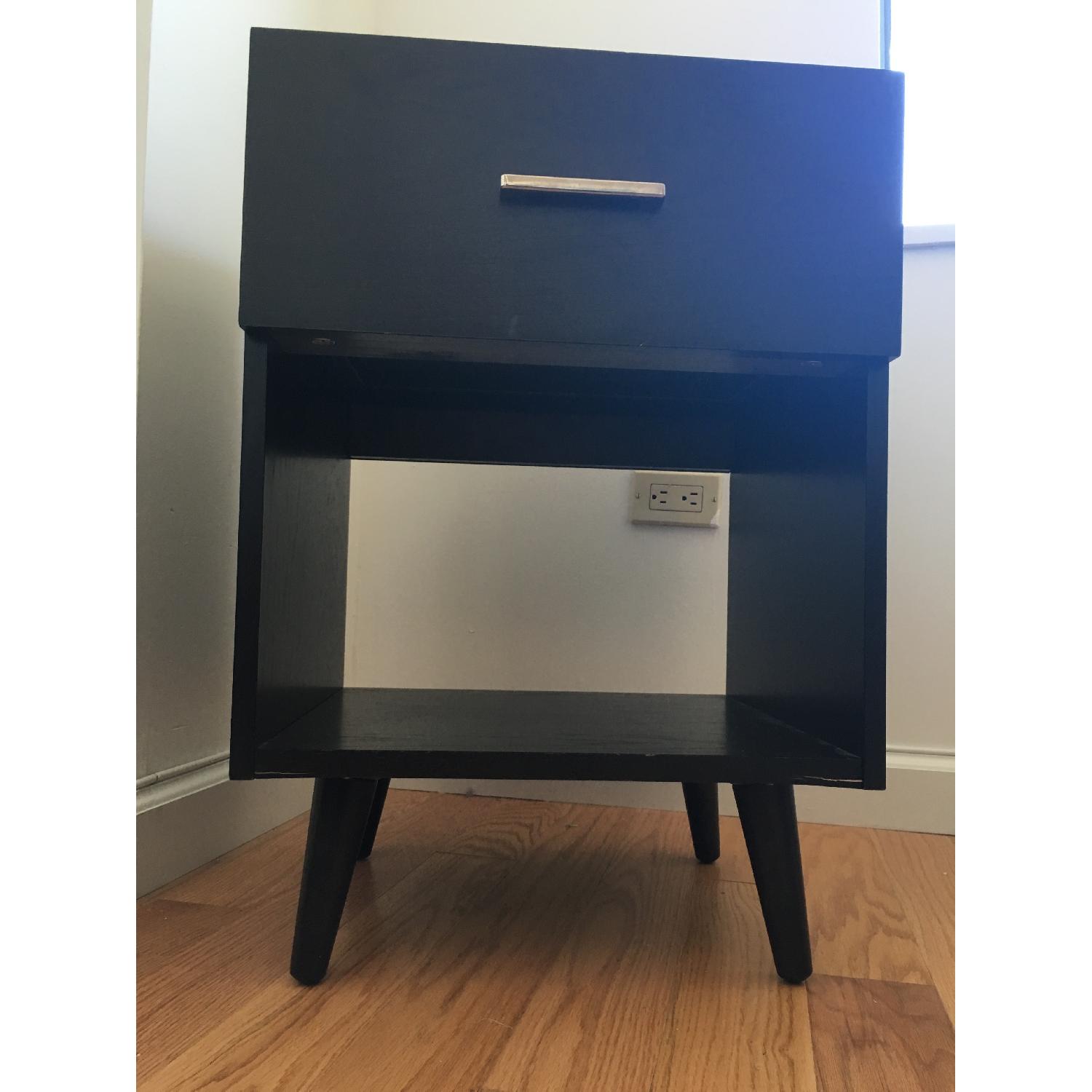 West Elm Adams Nightstand - Chocolate - image-2