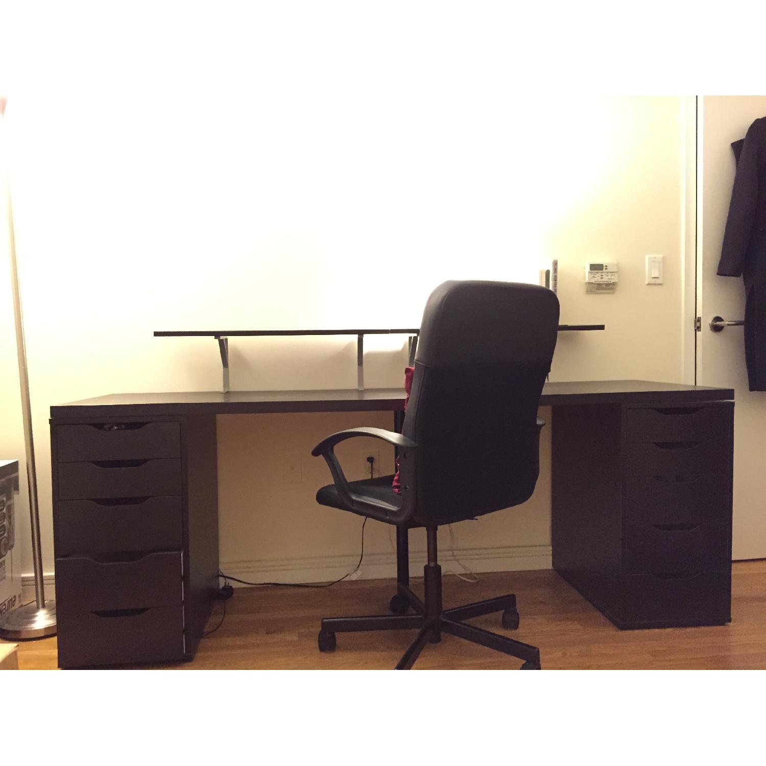 Ikea Computer Desk & Office Chair - image-3