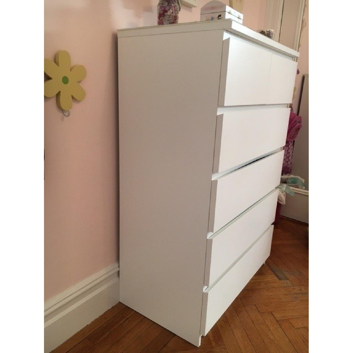 Ikea Malm 6-Drawer Chest in White - image-4