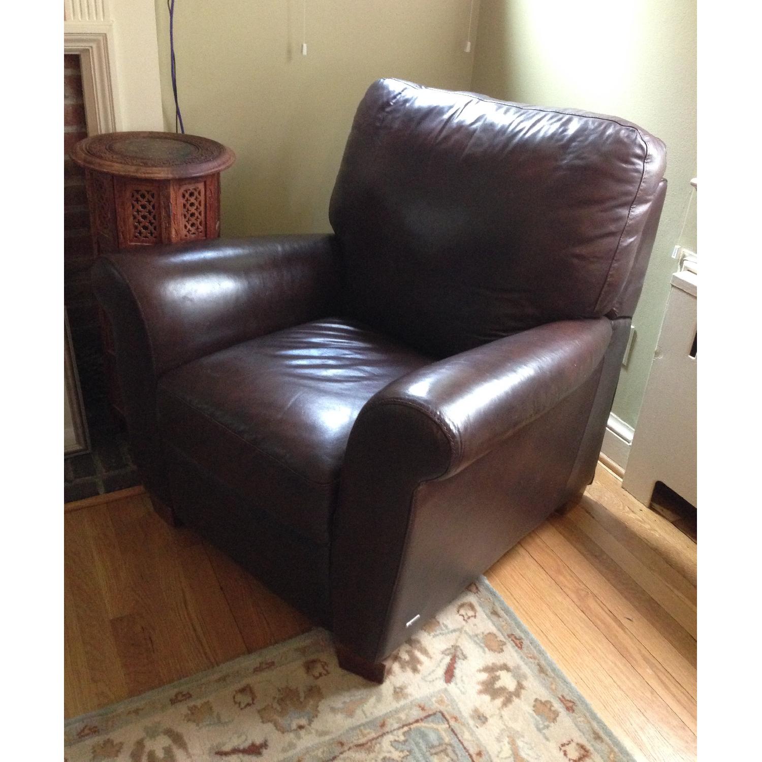Natuzzi Leather Recliner - image-4