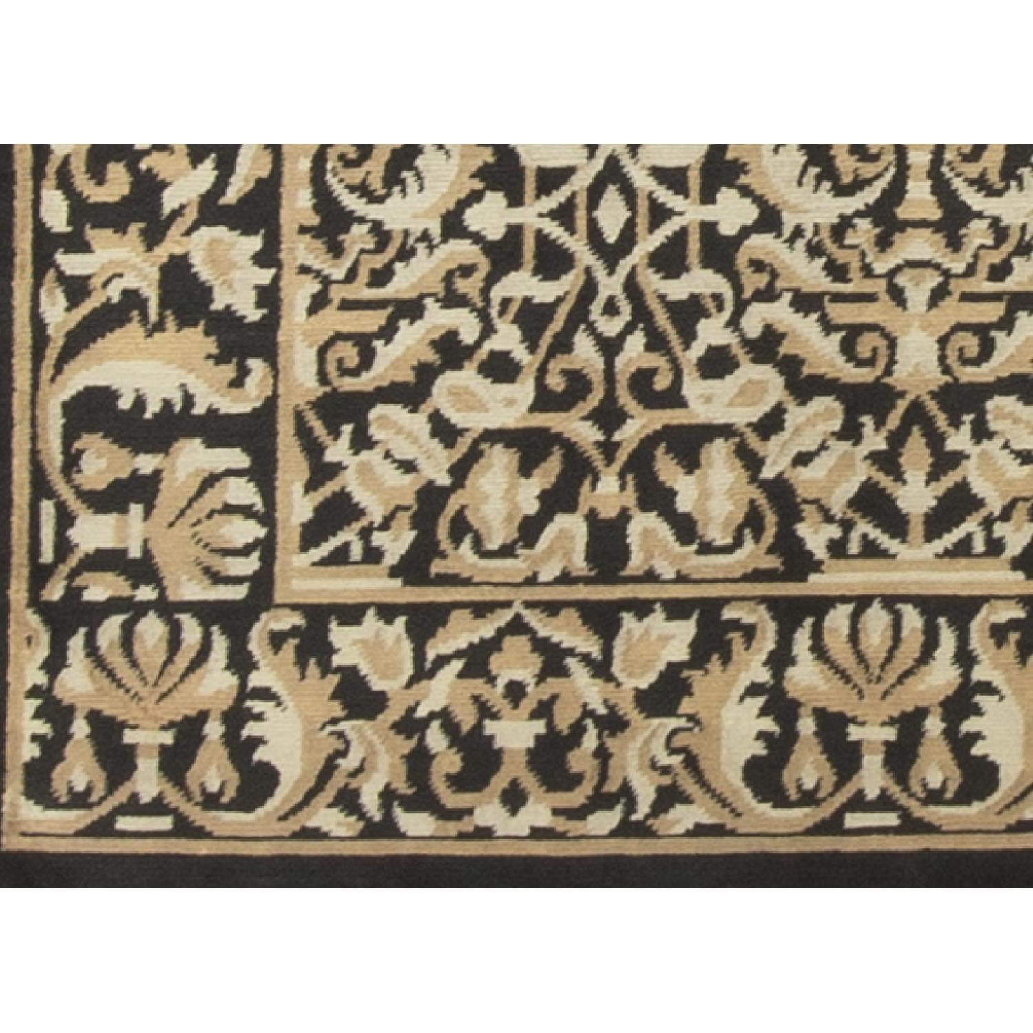 Modern Contemporary Hand Knotted Wool Rug - image-2