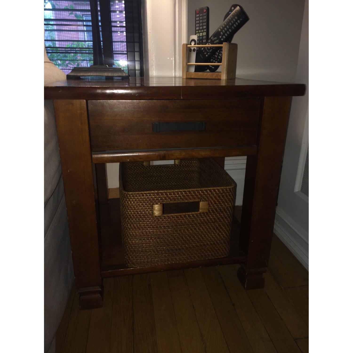 Lillian August Solid Wood Side Table - image-3