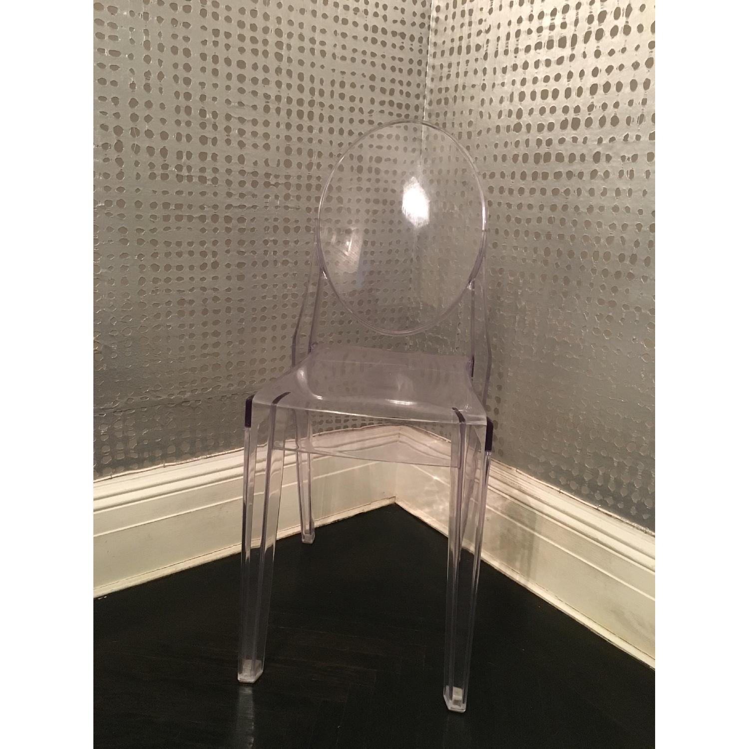 Lucite Ghost Chairs - image-1