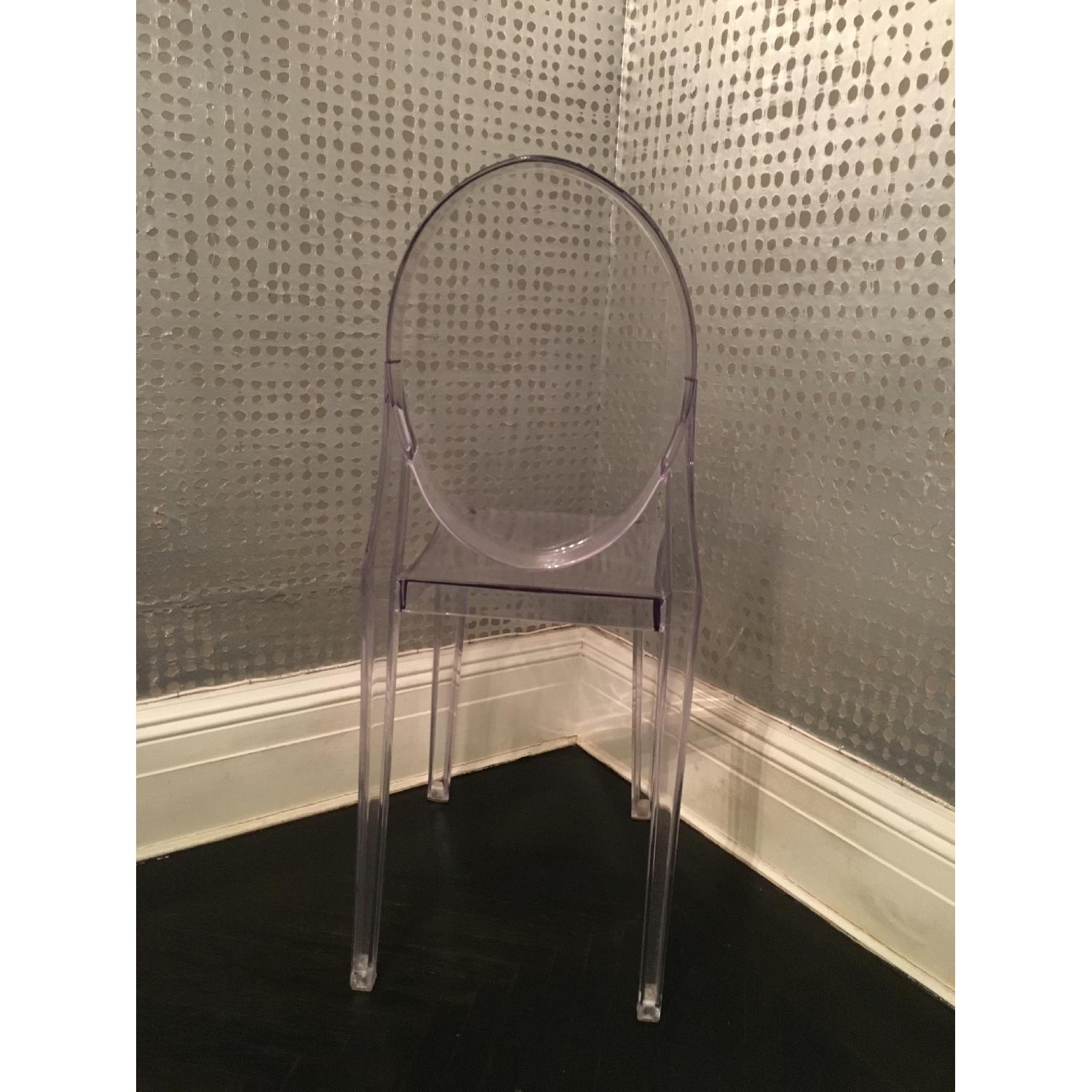 Lucite Ghost Chairs - image-4