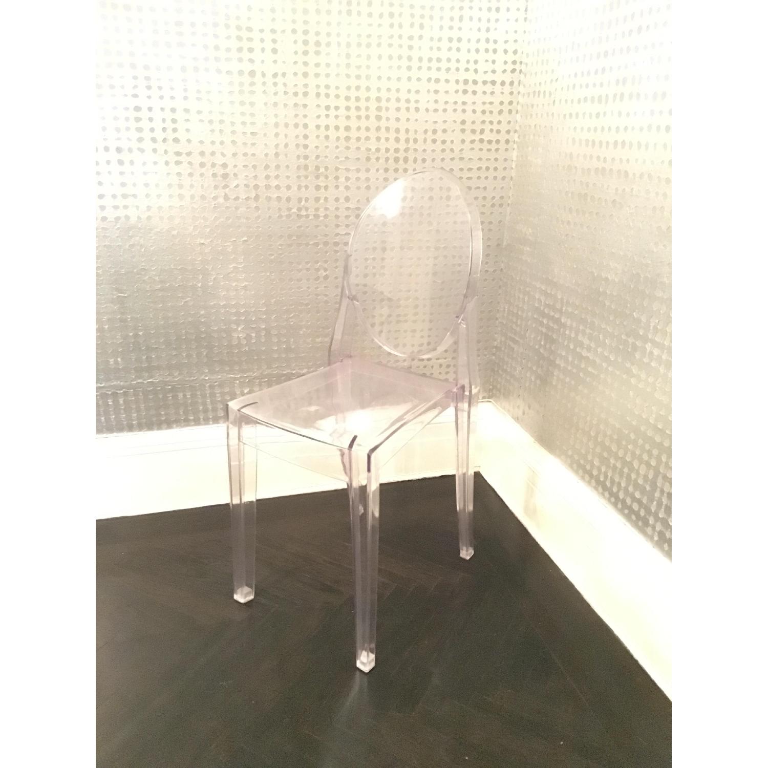 Lucite Ghost Chairs - image-5