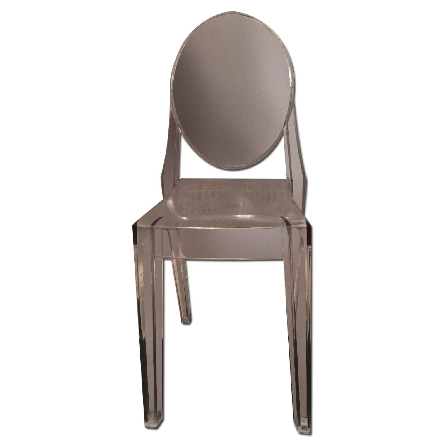 Lucite Ghost Chairs - image-0