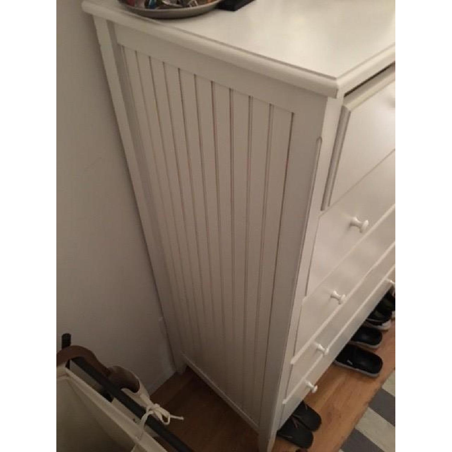Crate & Barrel White Dresser - image-2