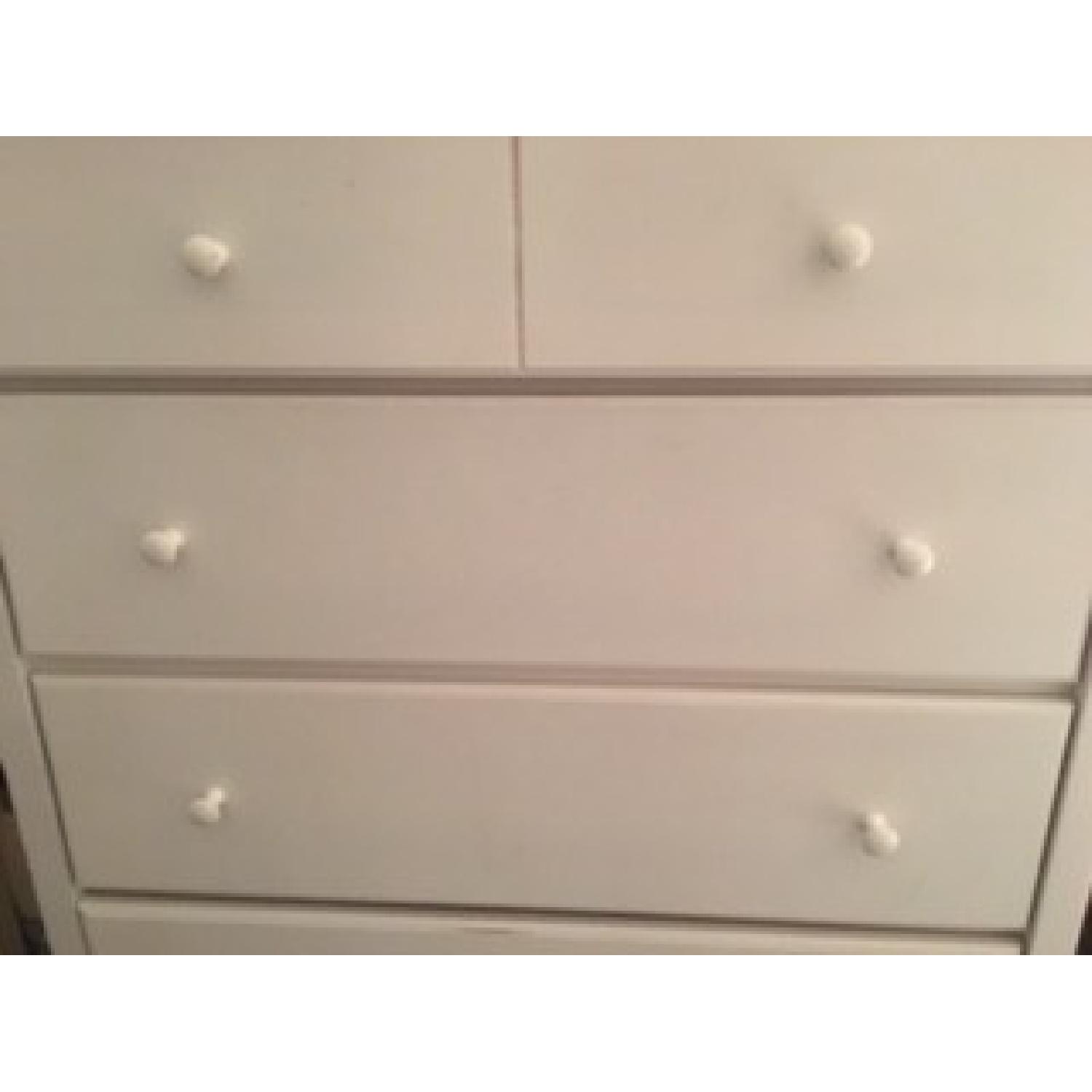 Crate & Barrel White Dresser - image-3
