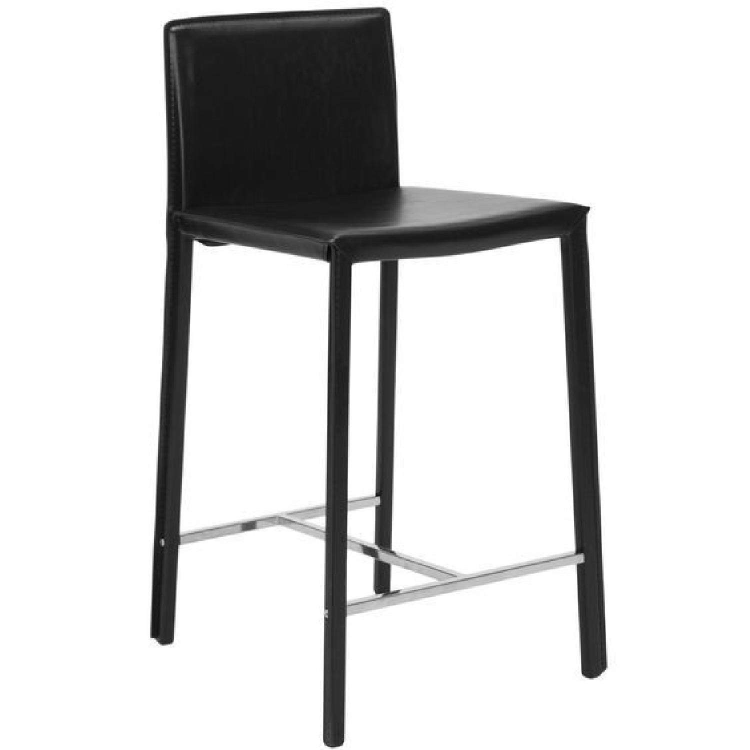 Safavieh Dustin Bar Stools in Black - image-1