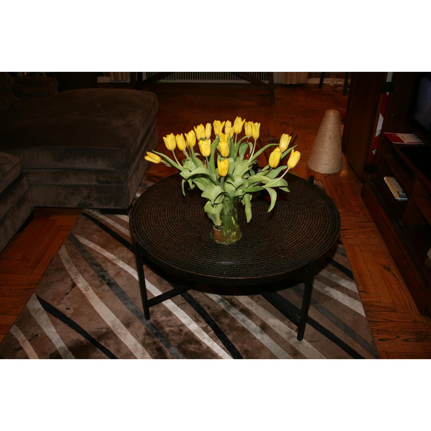 African Rain Drum Coffee Table - image-2