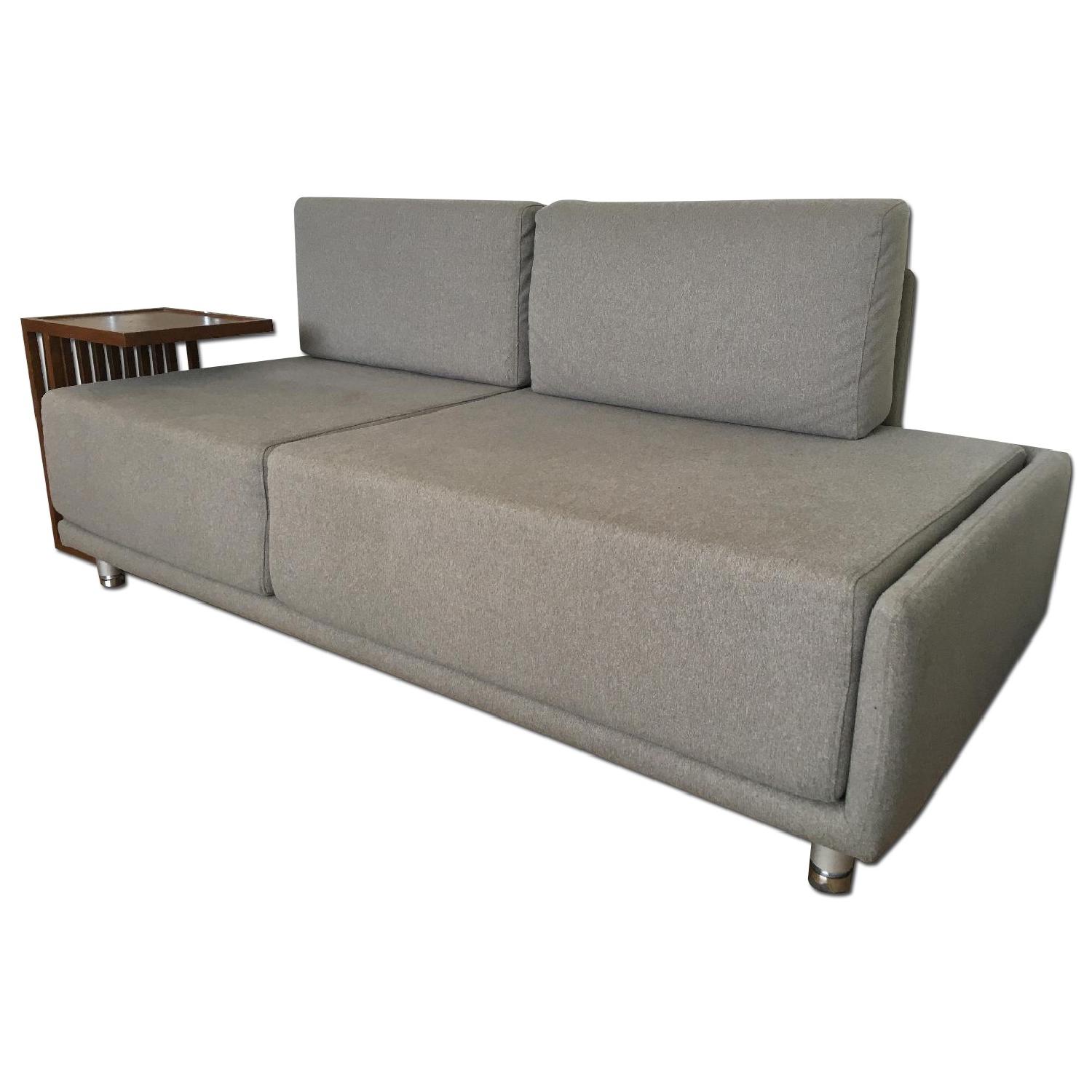 Custom Loveseat + Side Table - image-4