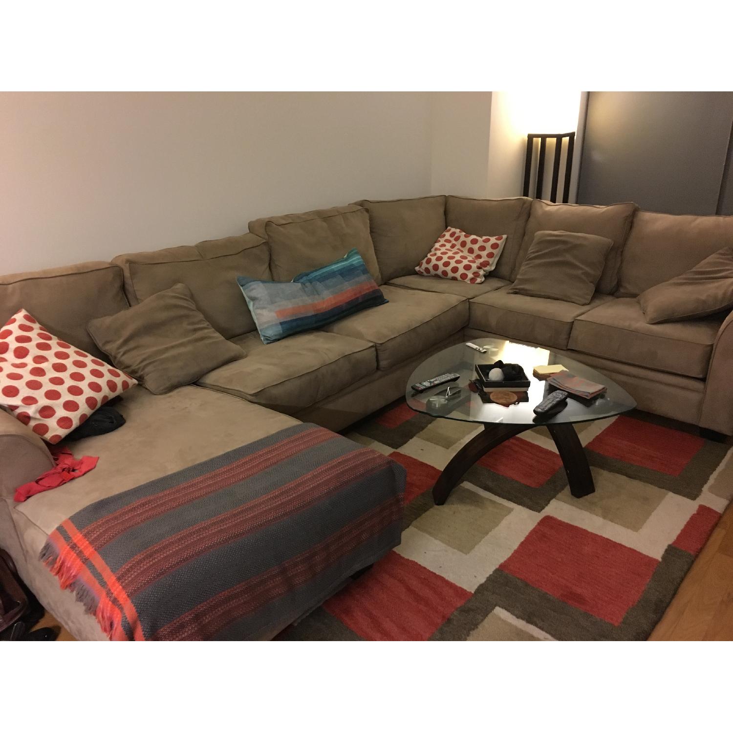 Macy's 3 Piece Sectional Sofa - image-3