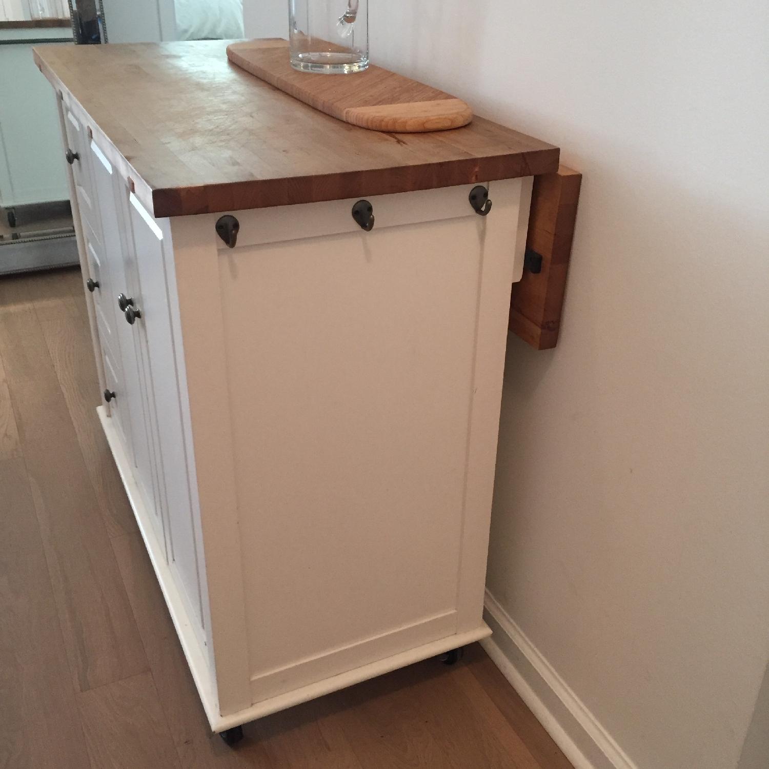 Crate & Barrel Kitchen Island - image-5