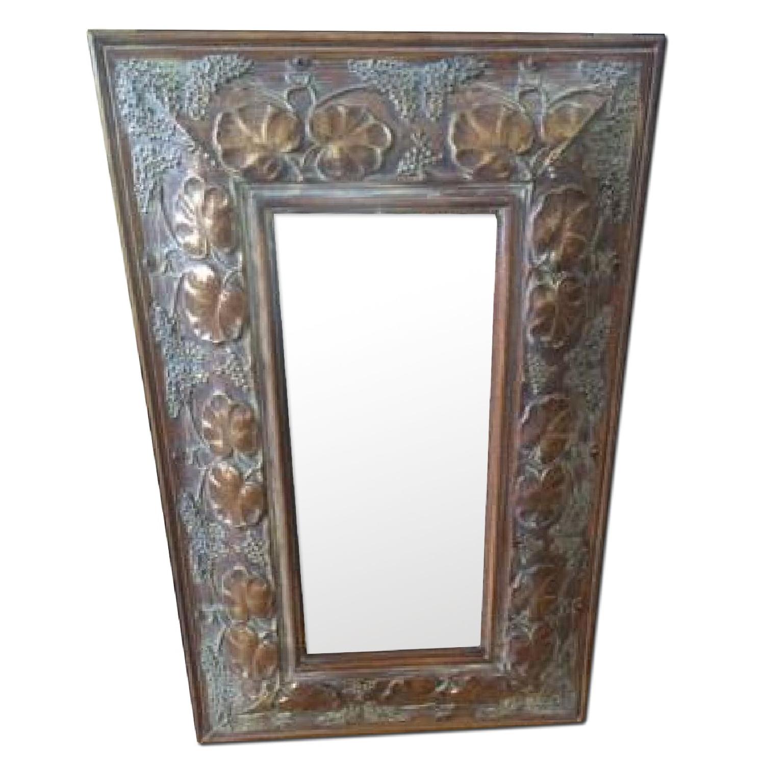 4 Wall Art + Wall Mirror - image-0