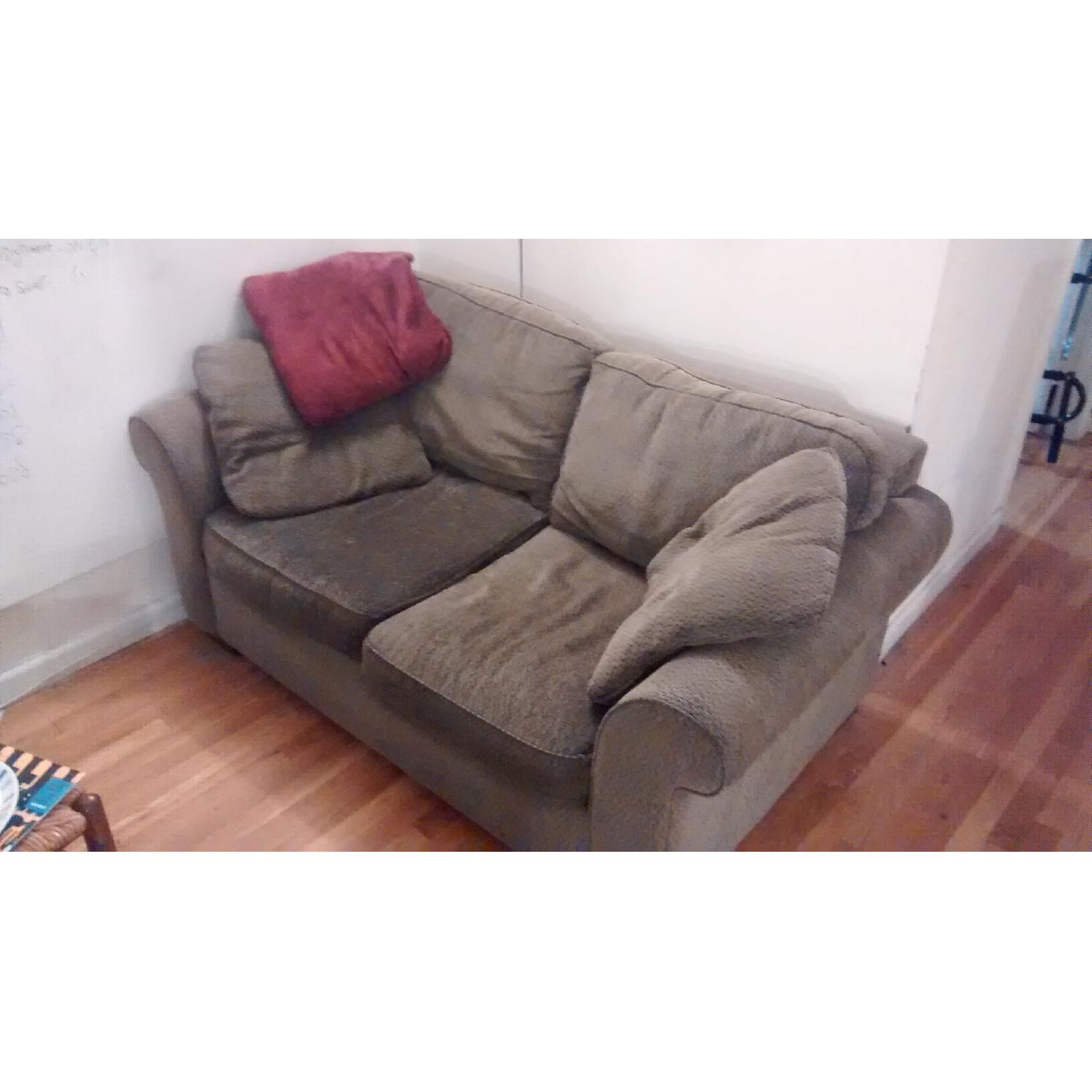 Green Loveseat - image-2