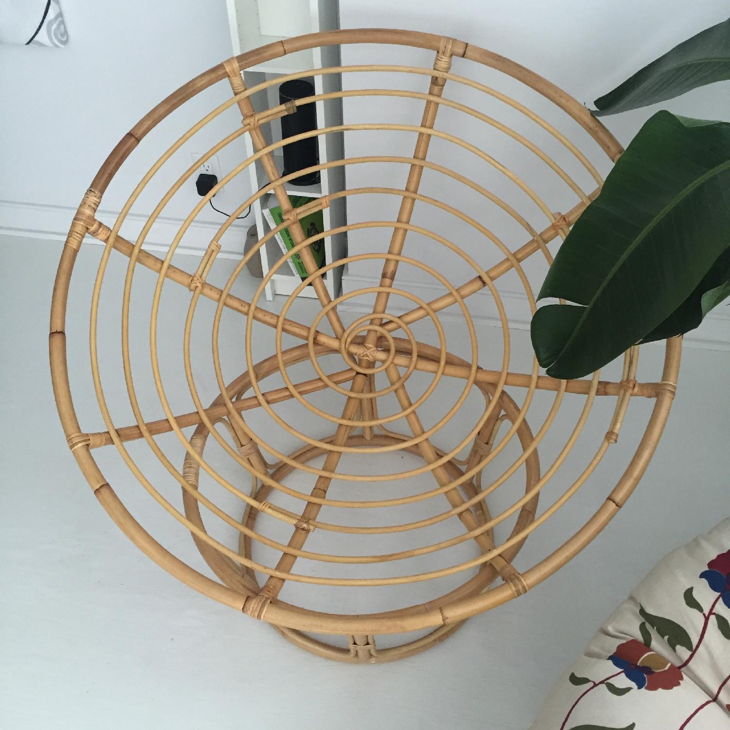 Papasan Chair Frame w/ Cushion - image-3
