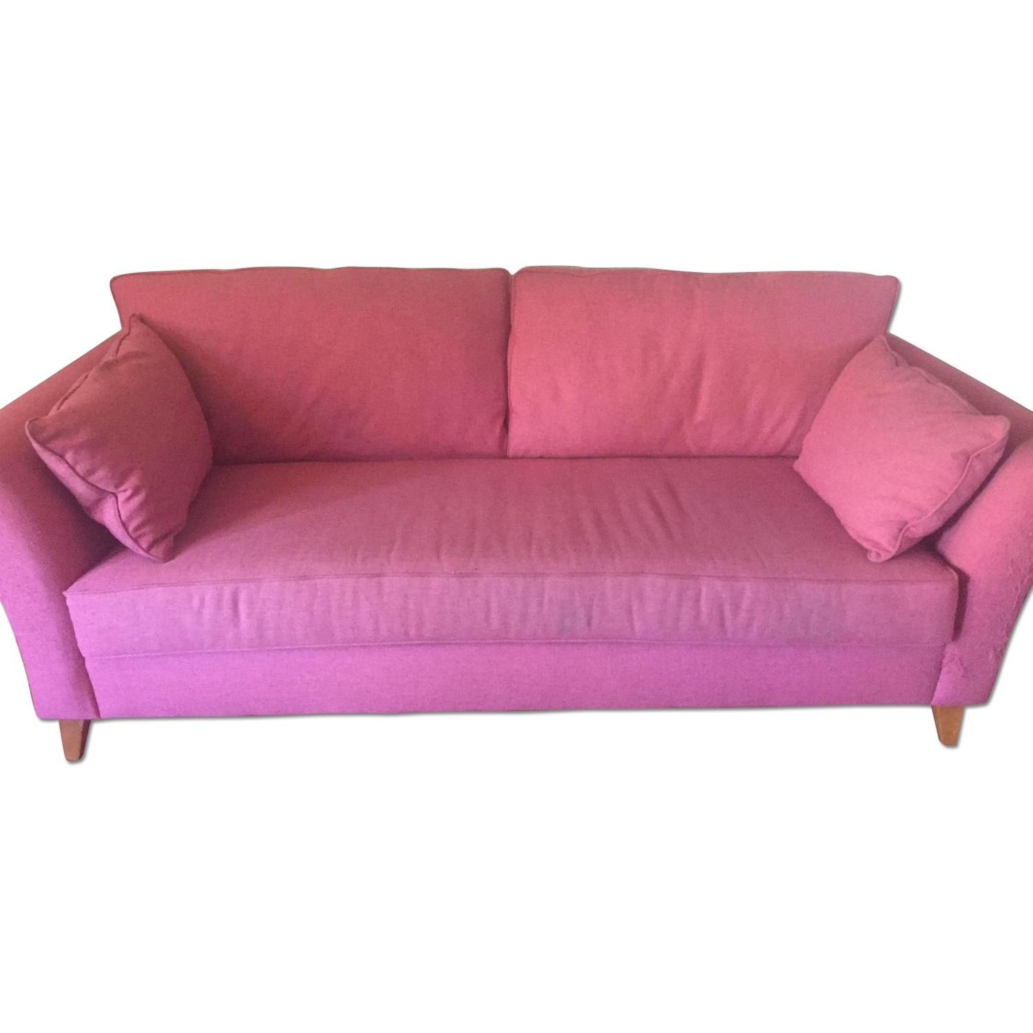 Custom Alpha Design Sofa in Pink - image-0