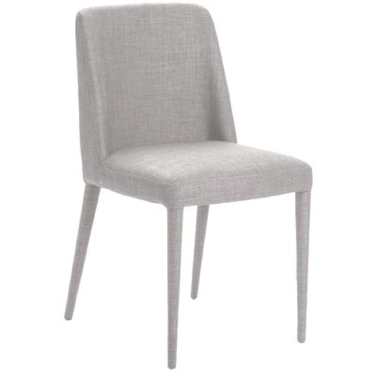 Moe's Home Collection Fully Upholstered Grey Dining Chairs - image-1