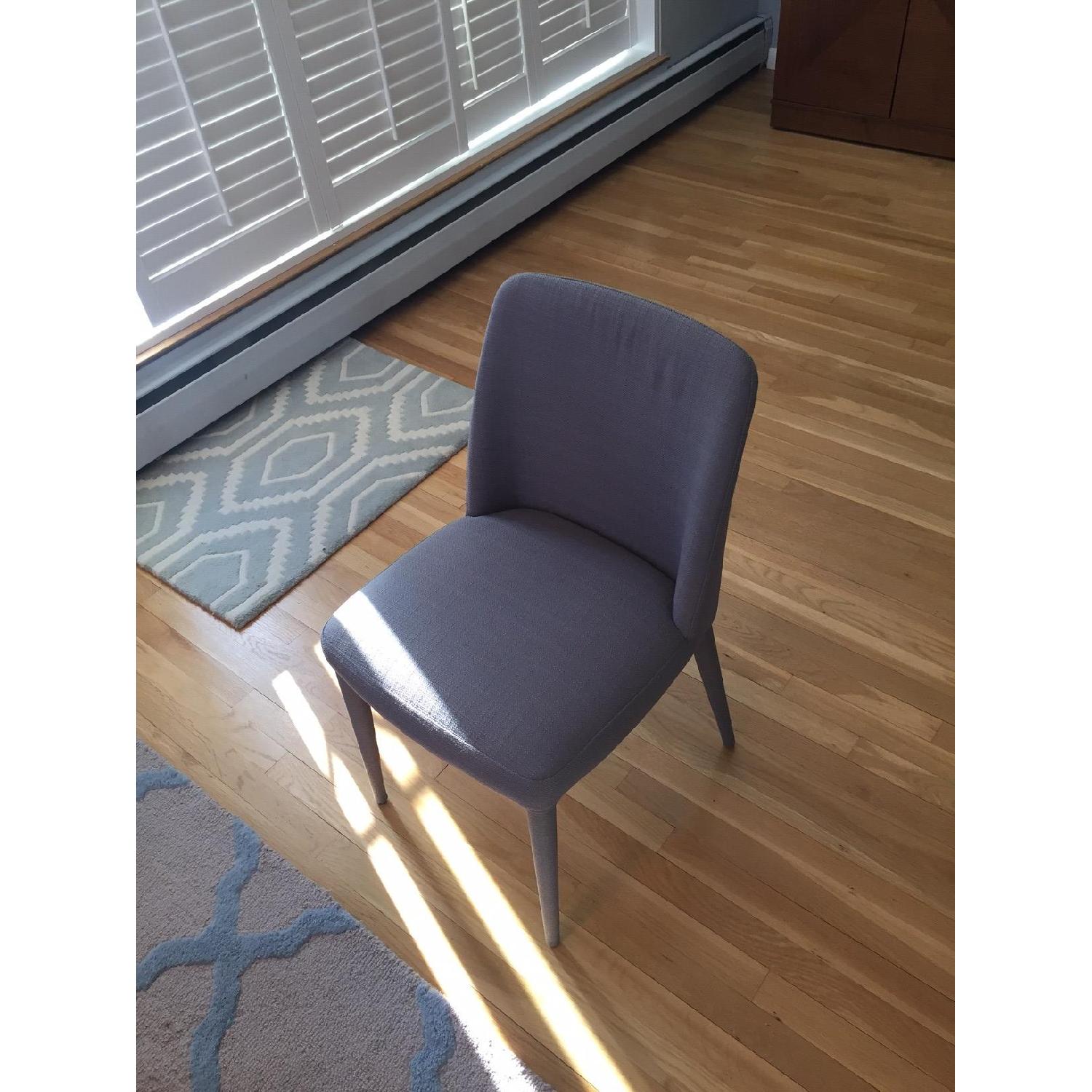 Moe's Home Collection Fully Upholstered Grey Dining Chairs - image-2