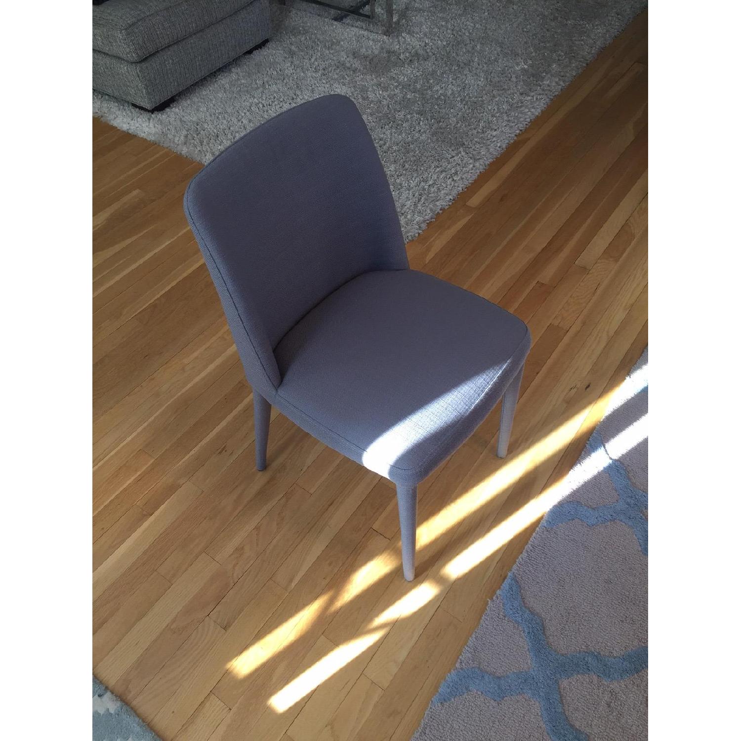 Moe's Home Collection Fully Upholstered Grey Dining Chairs - image-3