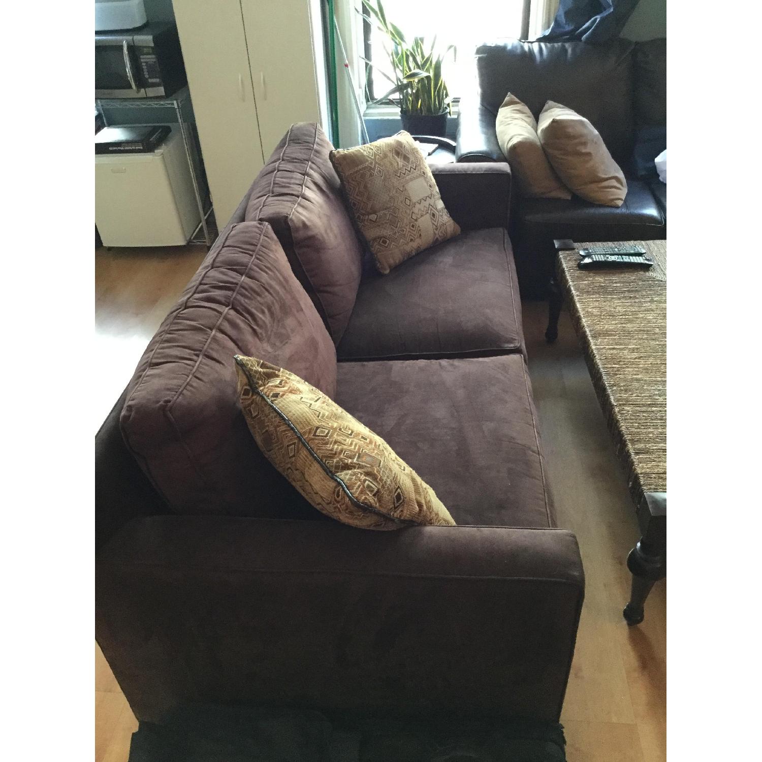 Crate & Barrel Troy Sleeper Sofa - image-2