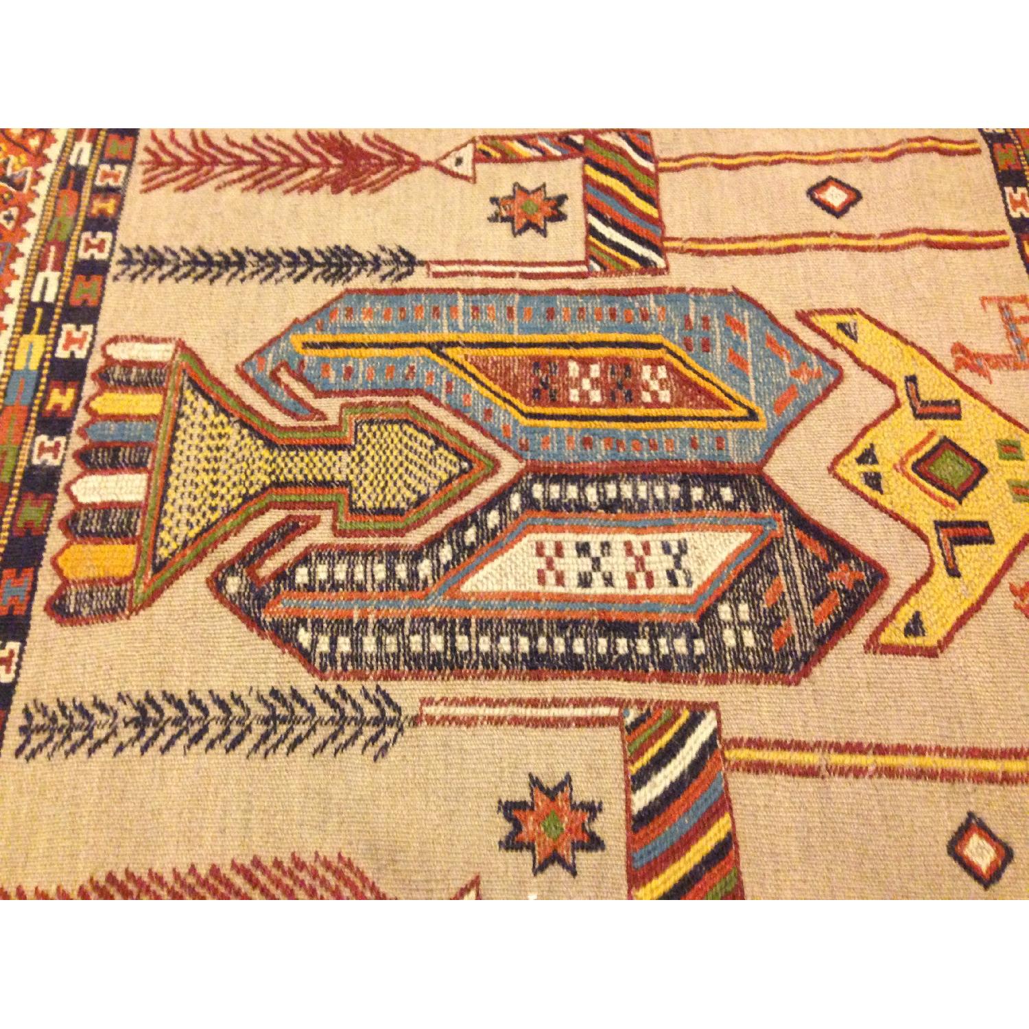 Persian Hand Woven  Kilim Area Rug - image-2