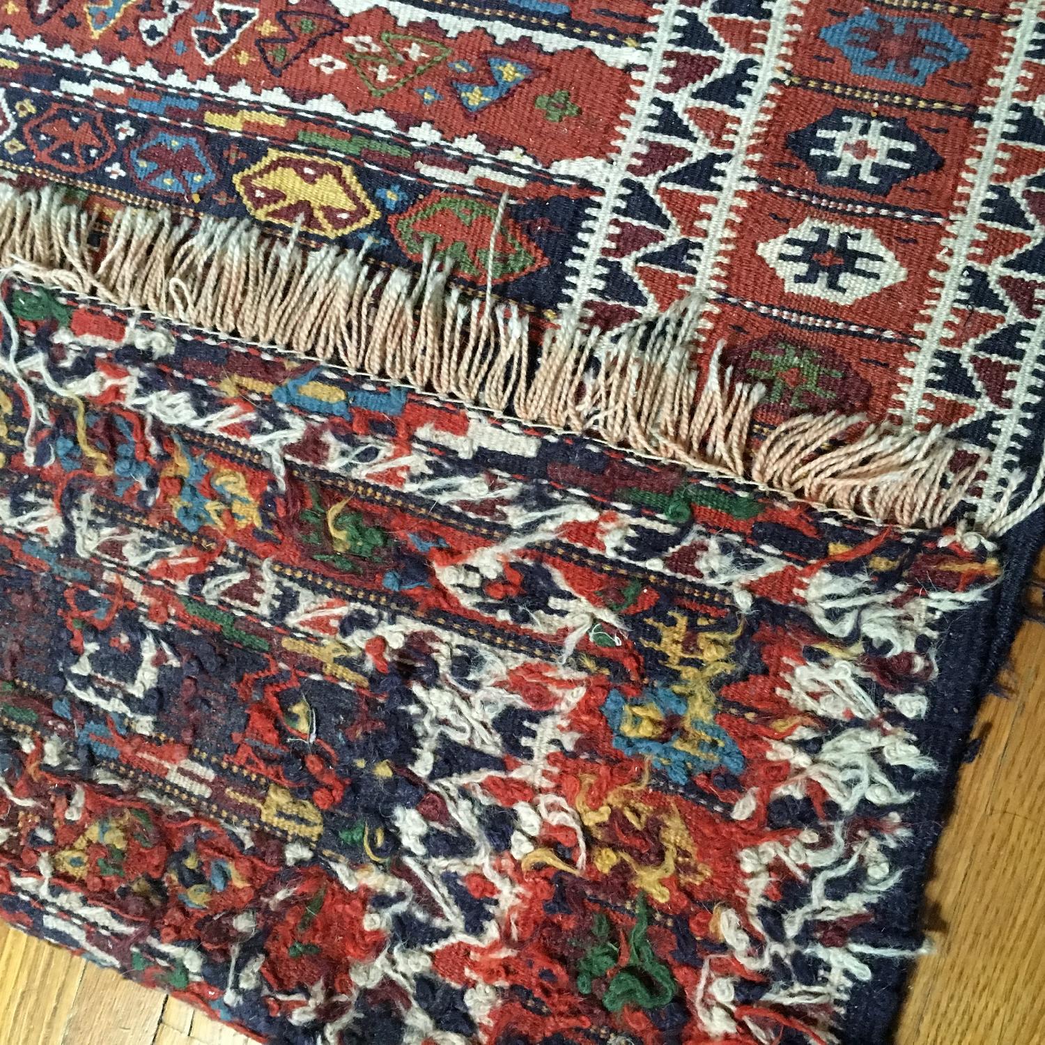 Persian Hand Woven  Kilim Area Rug - image-7