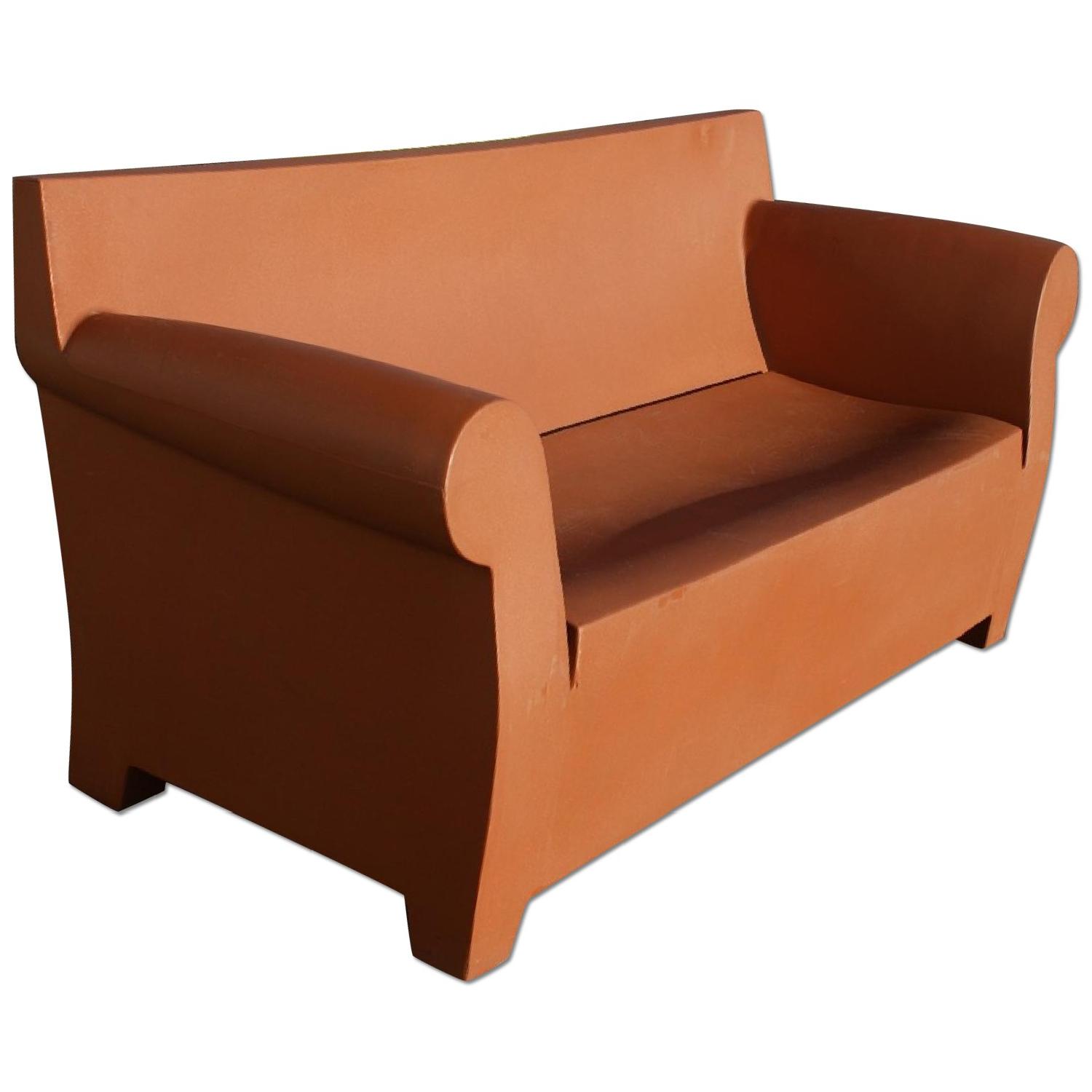 Kartell Bubble Club Terracotta Outdoor Sofas AptDeco