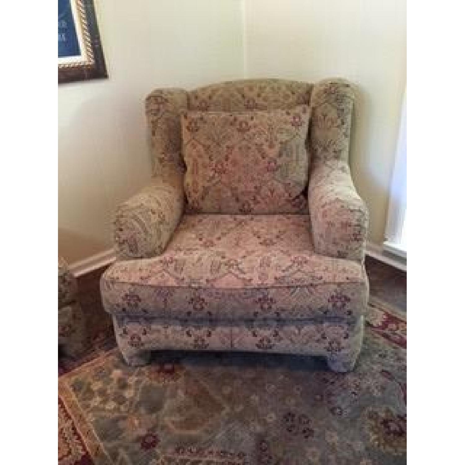 Lazar industries Dunmore Series Club Chair w/ Dunmore Series Ottoman - image-2