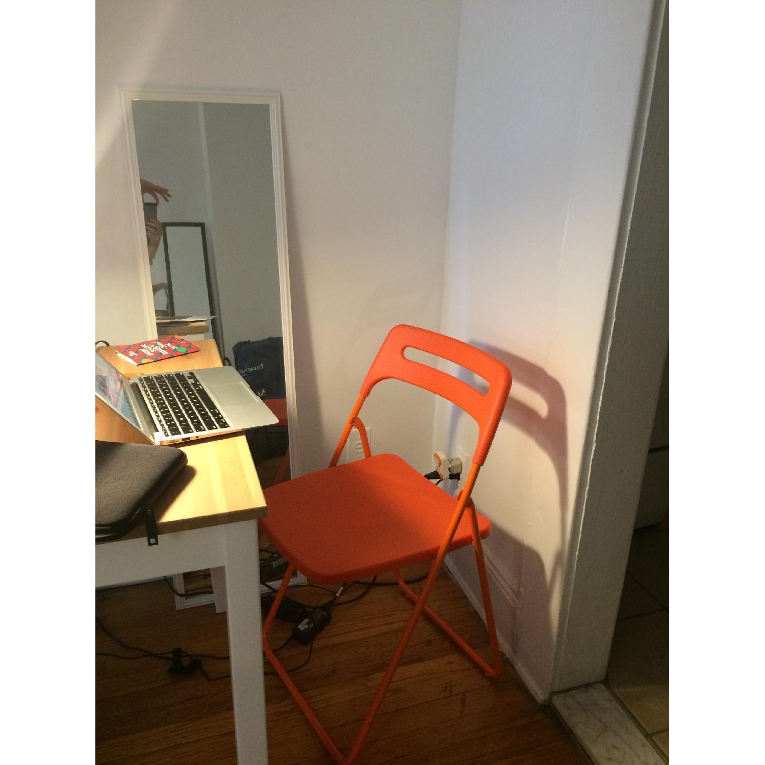 Ikea Orange Folding Chair - image-7